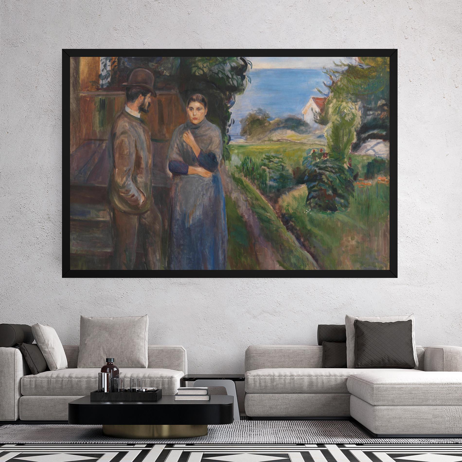 Leinwandbild Evening Passion mockup 2