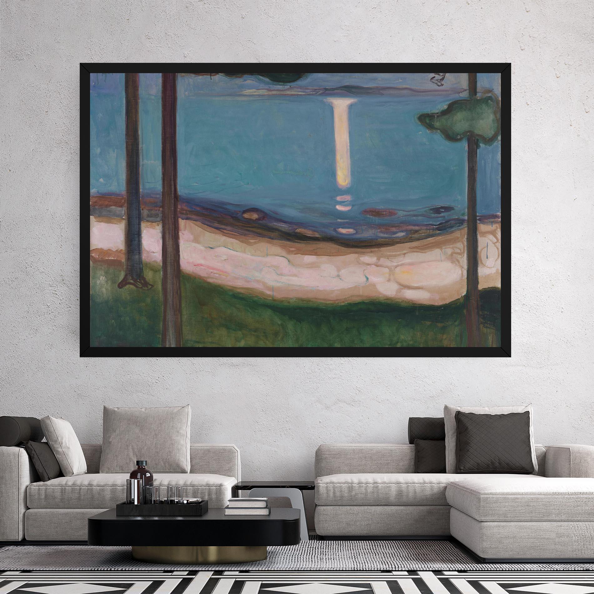 Leinwandbild Moonlight mockup 2