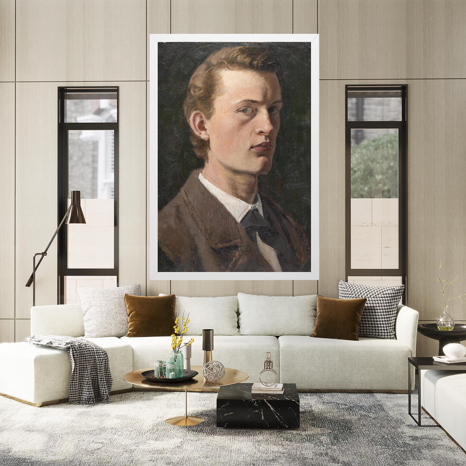 Leinwandbild Self Portrait mockup 2