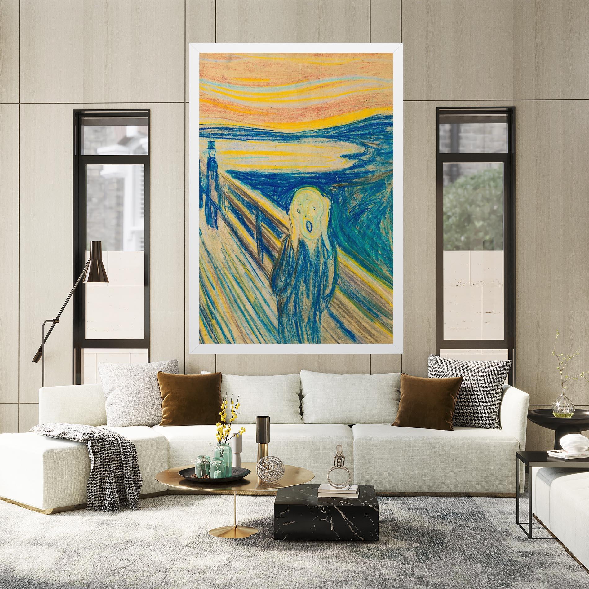 Leinwandbild Skrik_1893 mockup 2