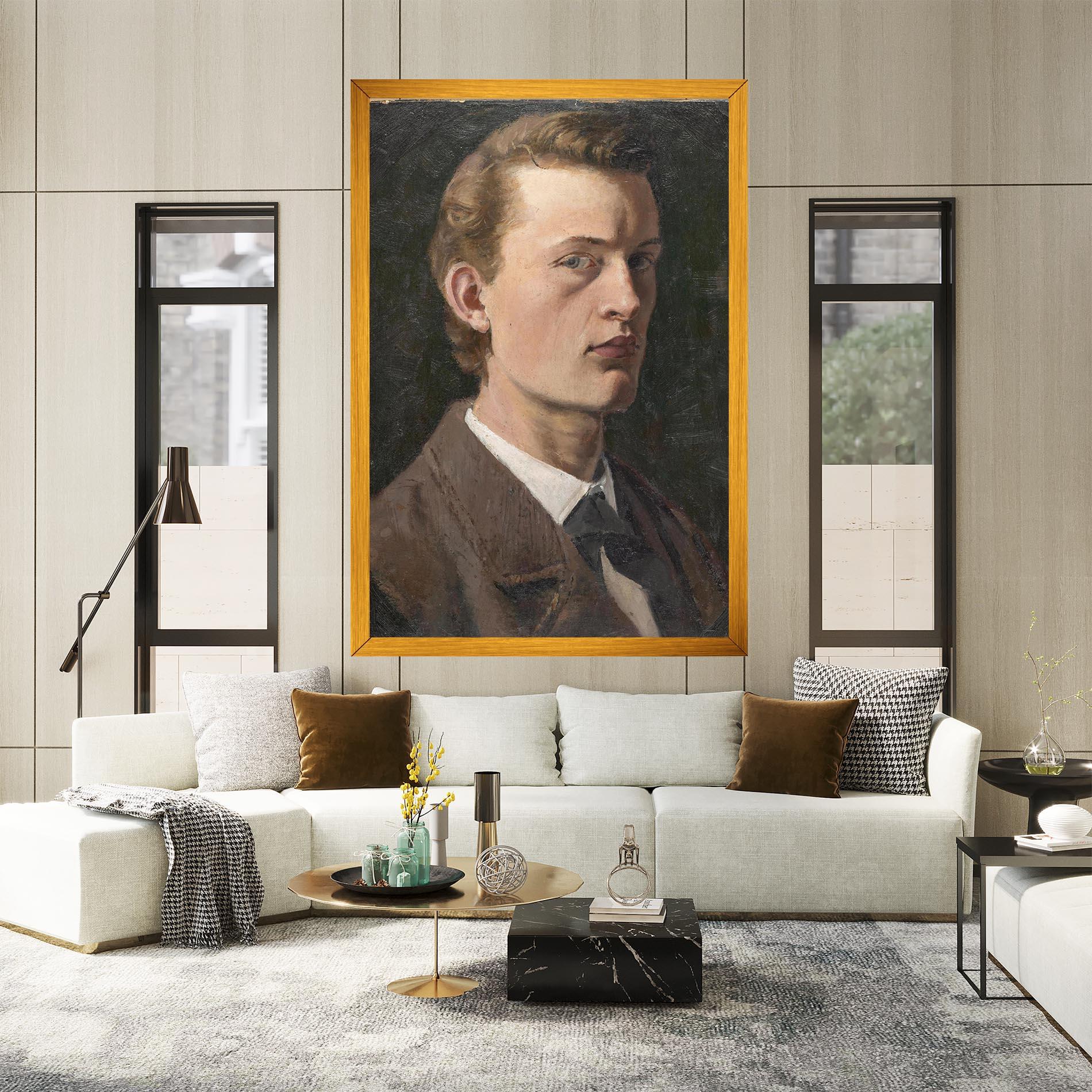 Leinwandbild Self Portrait mockup 2