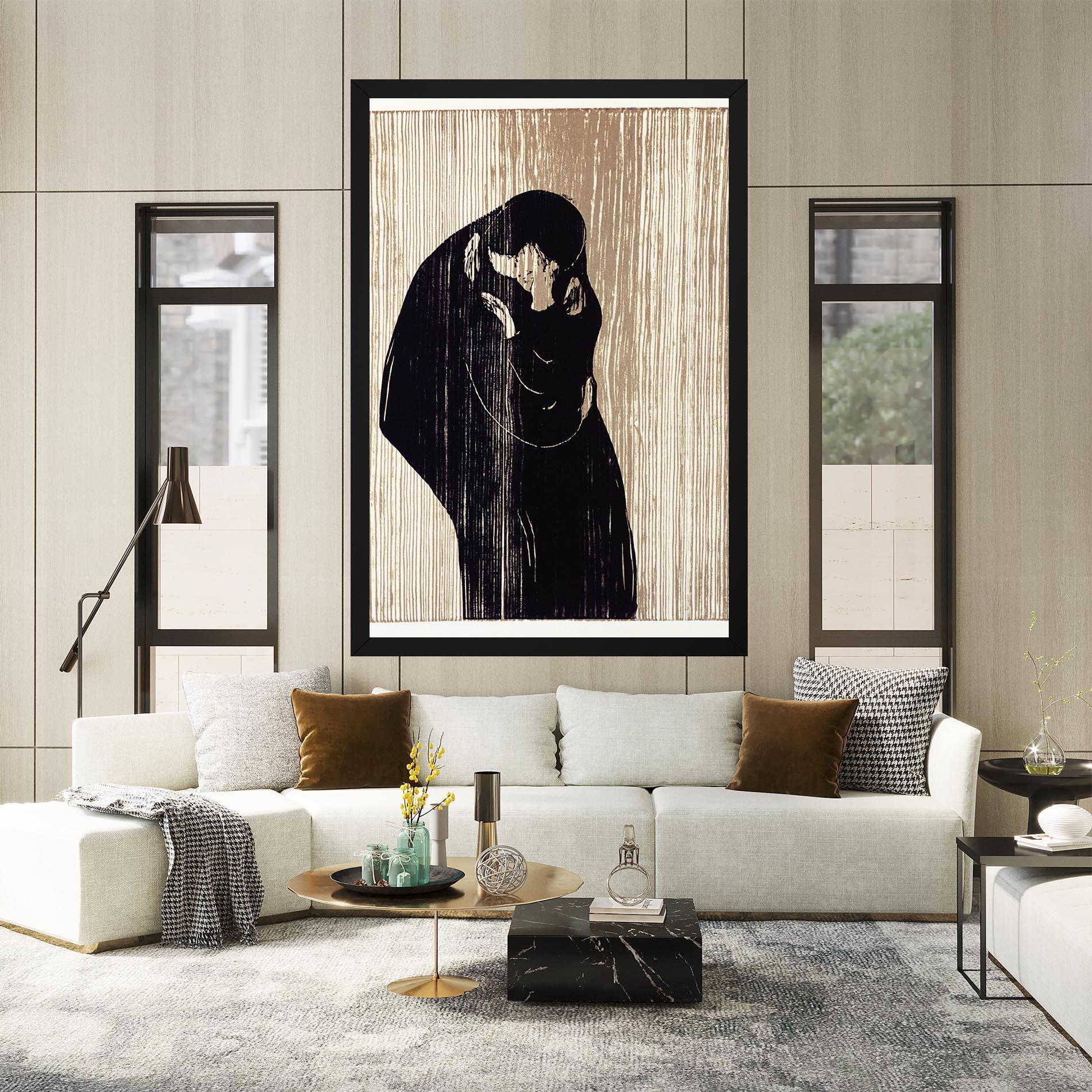 Leinwandbild Kiss mockup 2