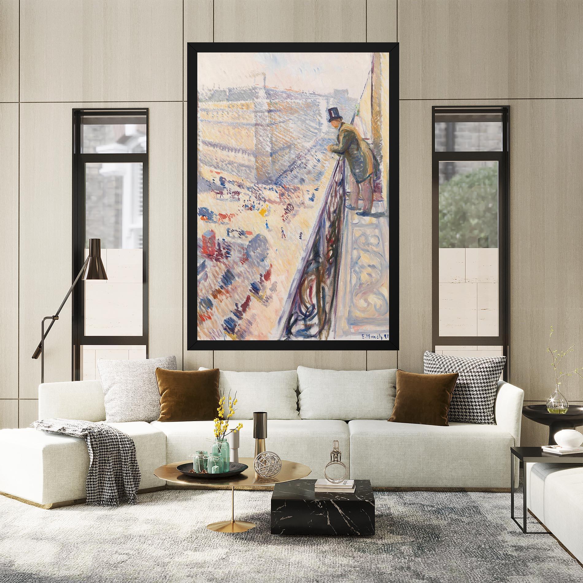 Leinwandbild Rue Lafayette mockup 2