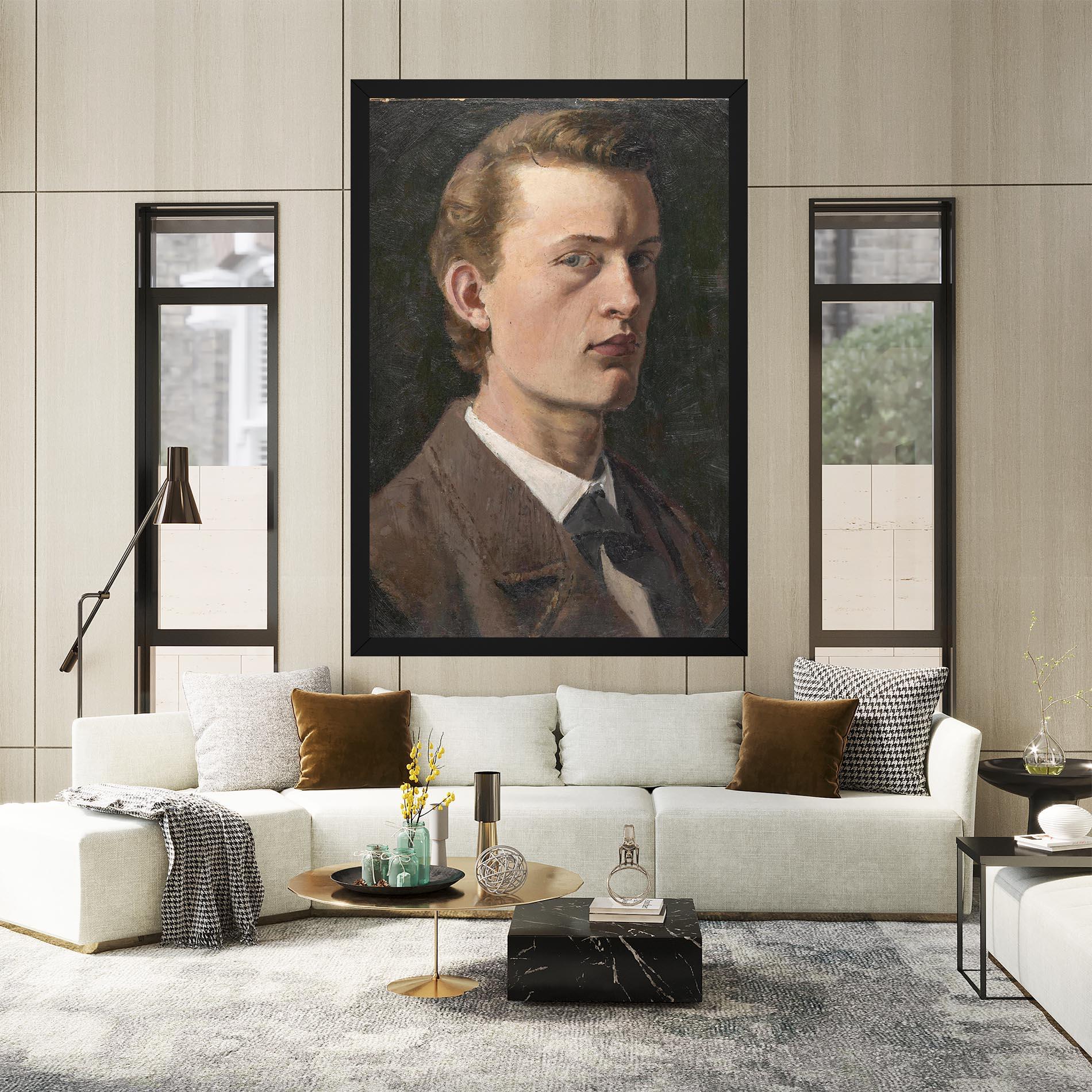 Leinwandbild Self Portrait mockup 2