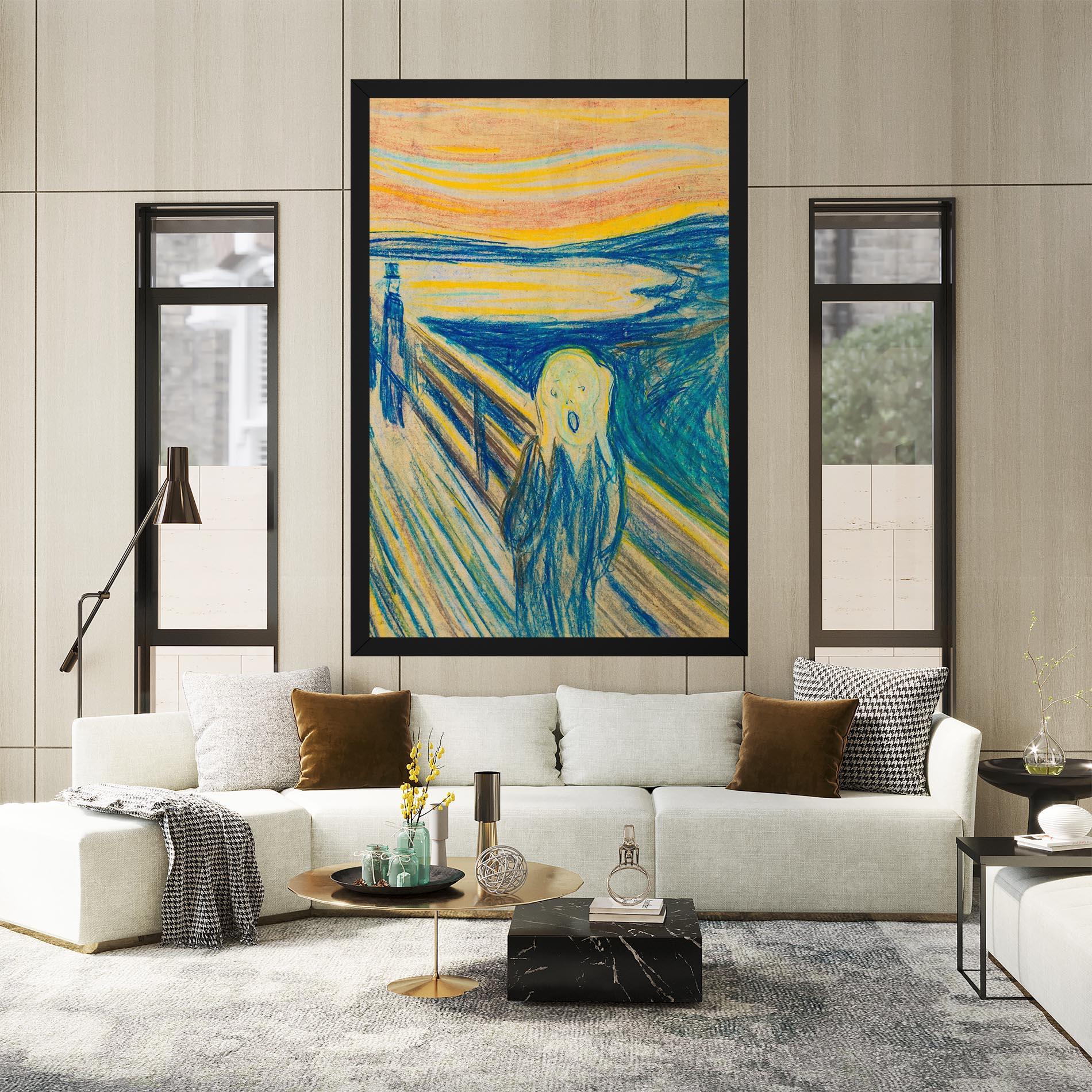 Leinwandbild Skrik_1893 mockup 2