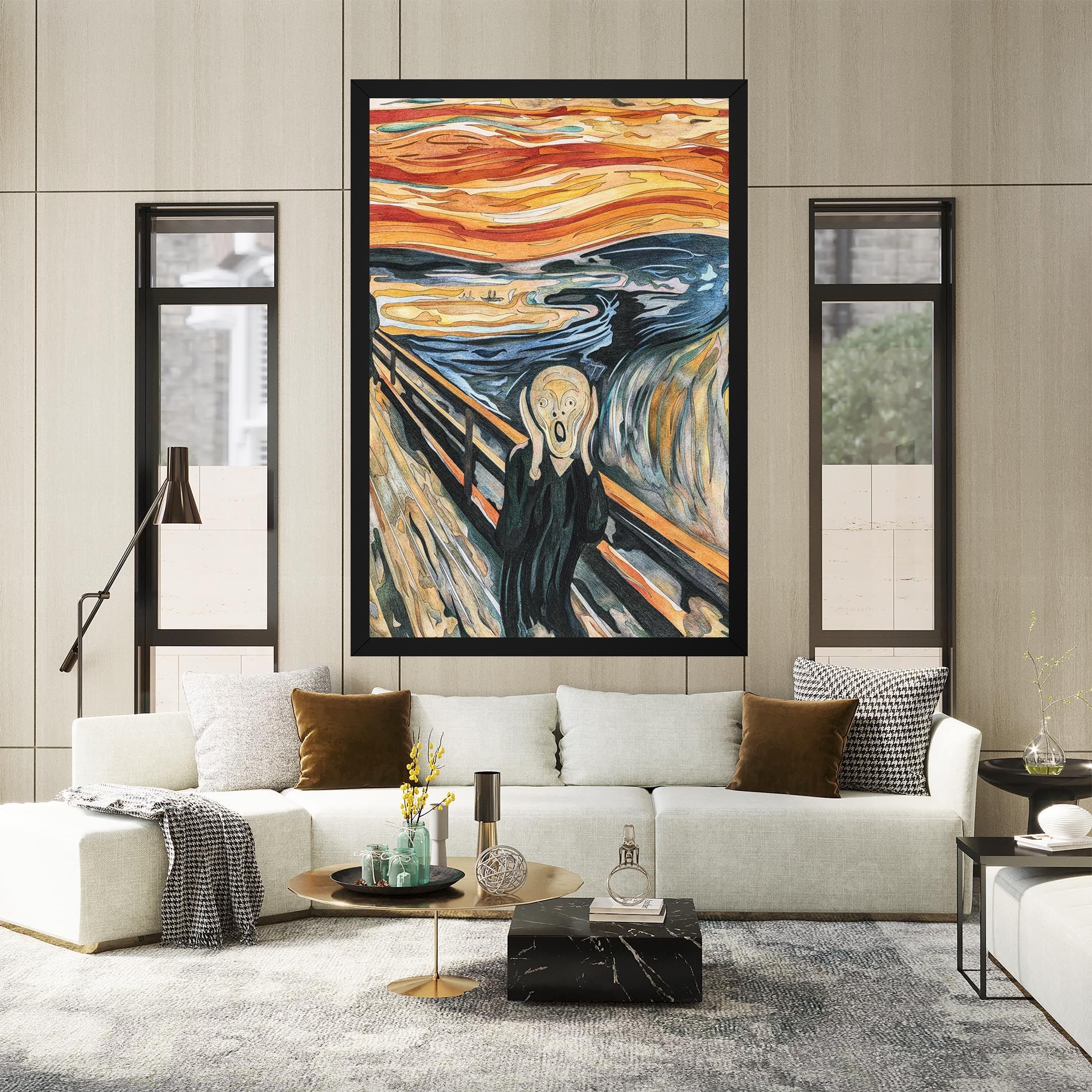 The Scream mockup 2