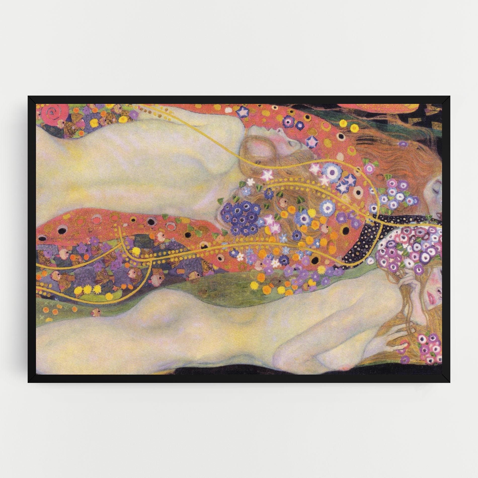 Leinwandbild Water Serpents II mockup 0