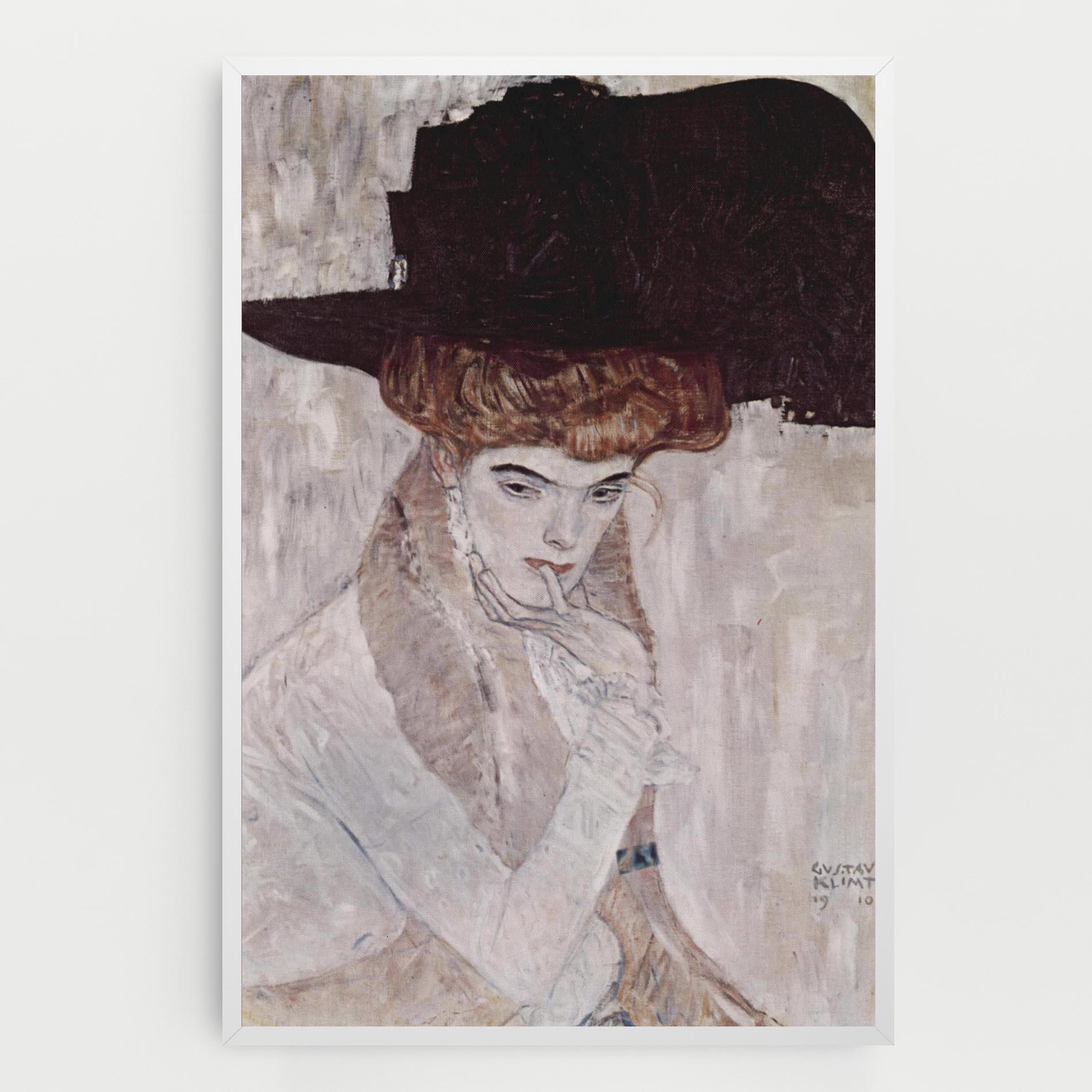 Leinwandbild Klimt Woman mockup 0