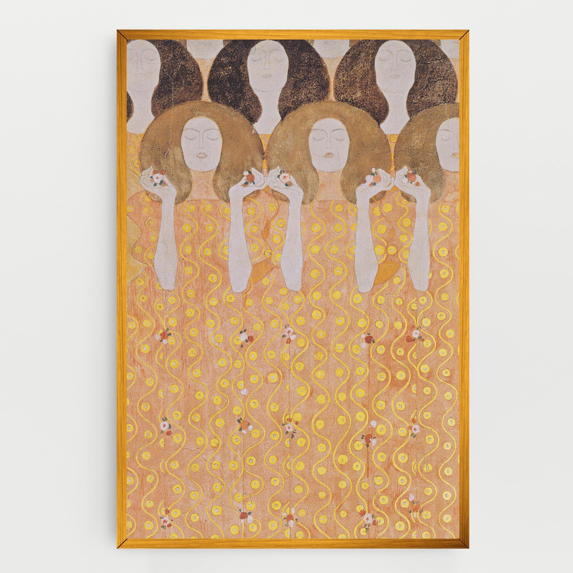 Leinwandbild Beethoven Frieze mockup 0