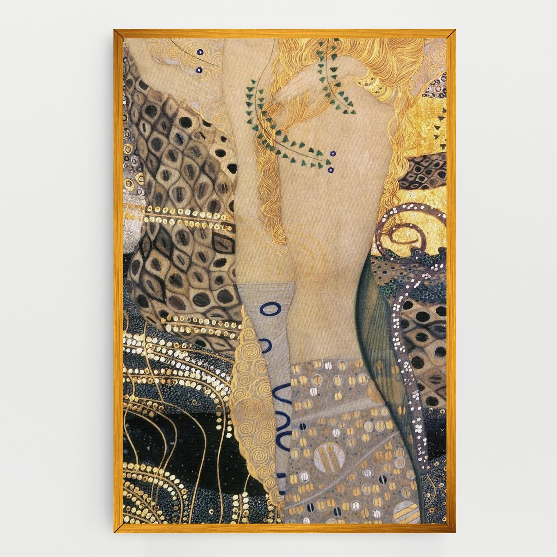Leinwandbild Gustav Klimt Paint mockup 0
