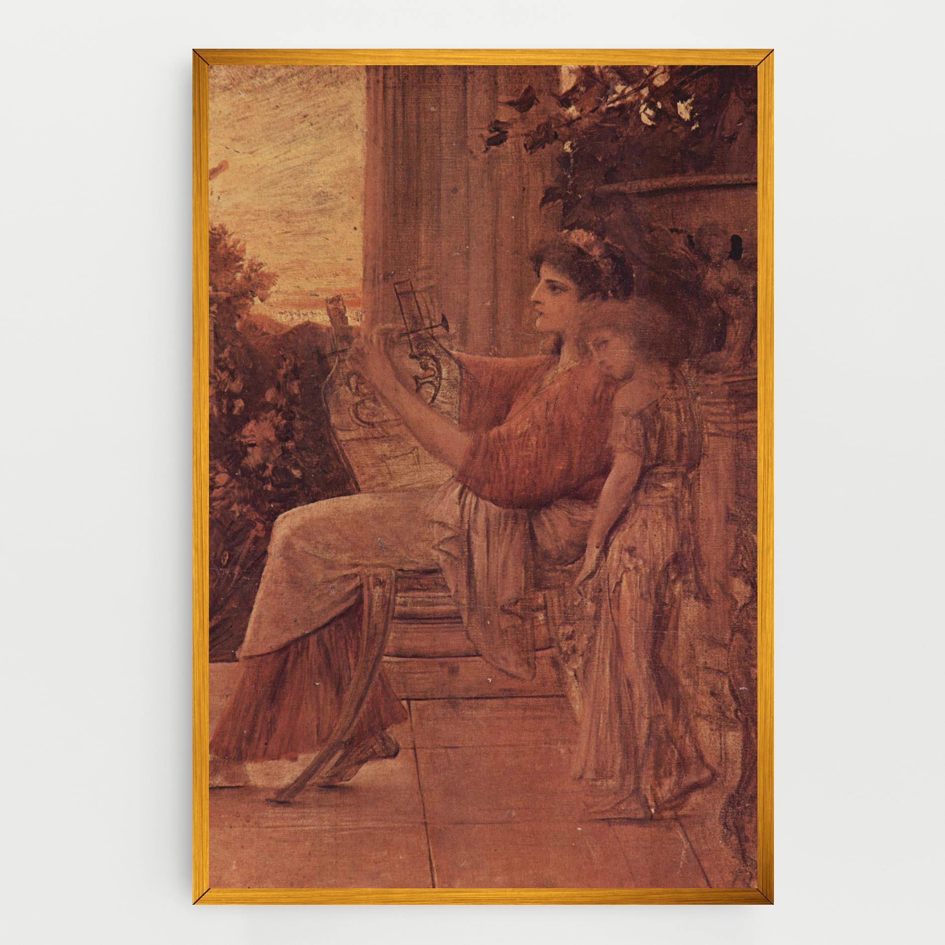 Leinwandbild Gustav Klimt Painting mockup 0