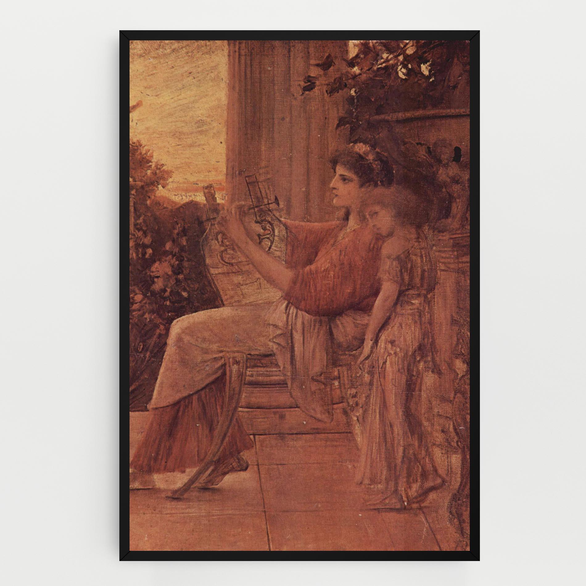 Leinwandbild Gustav Klimt Painting mockup 0