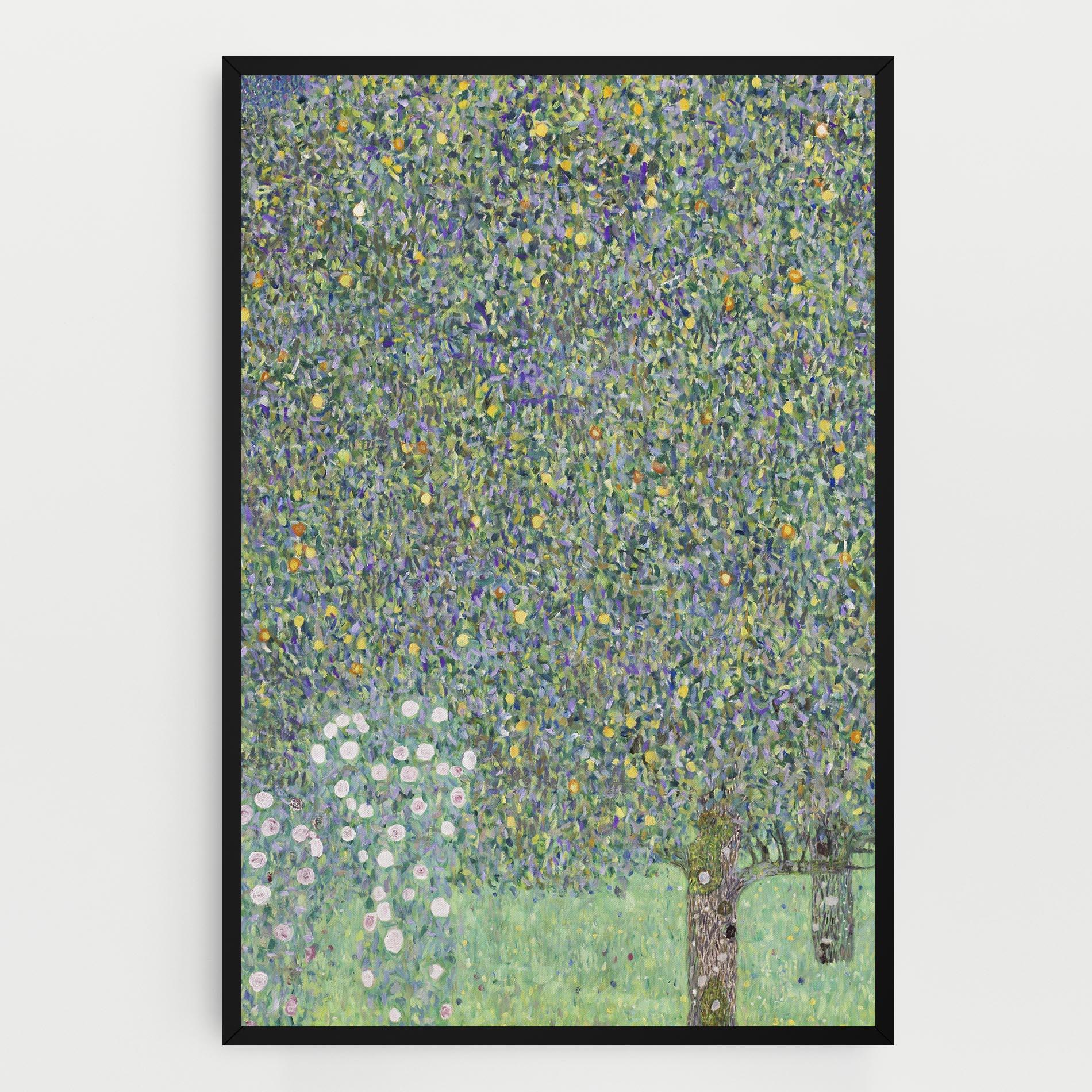 Leinwandbild Rosebushes mockup 0