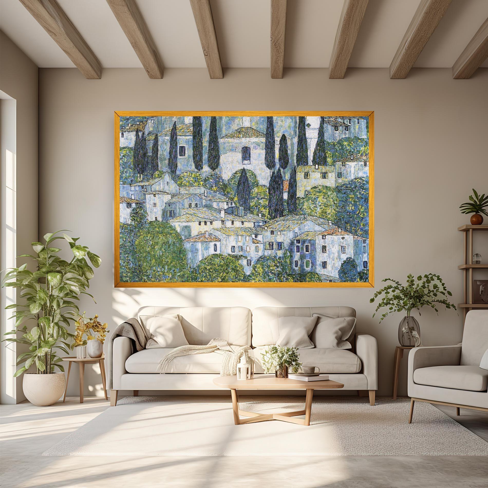 Leinwandbild Kirche In Cassone mockup 6