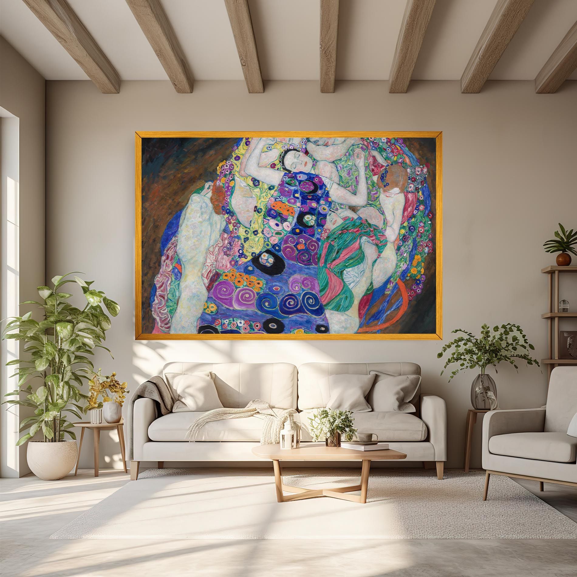 Klimt Die Jungfrau mockup 6