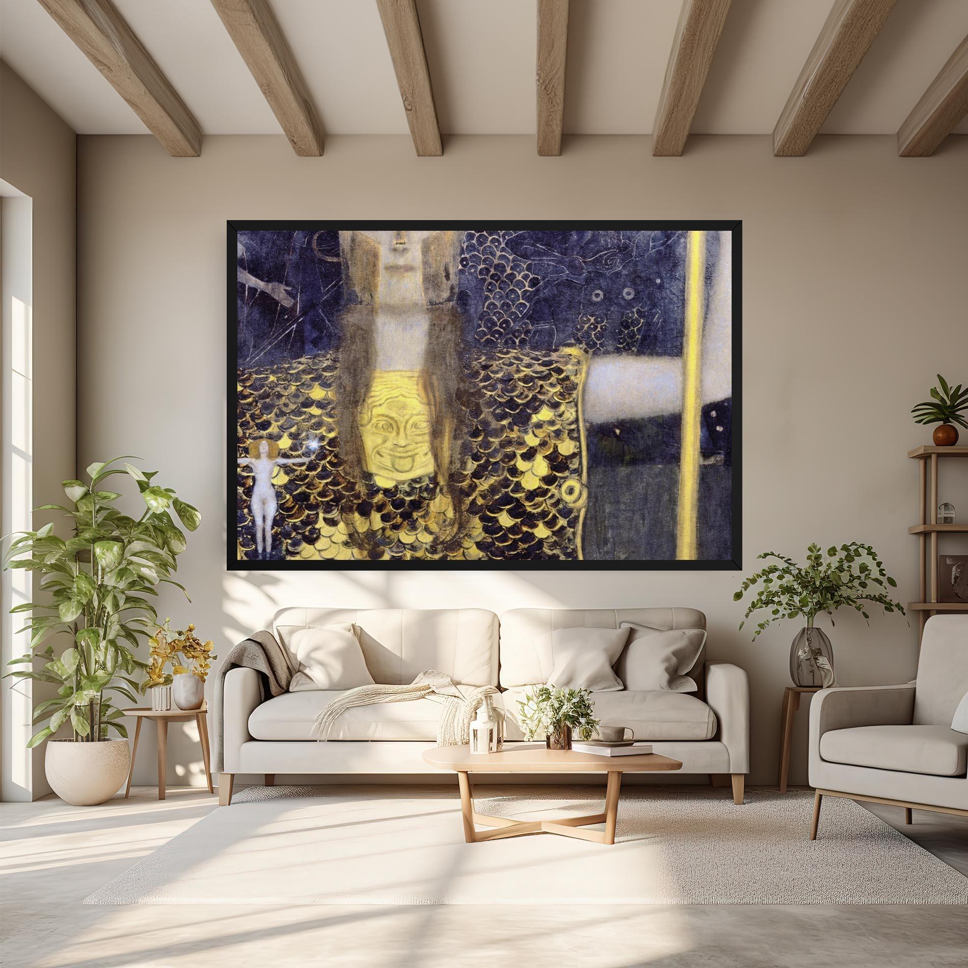 Leinwandbild Pallas Athena mockup 6