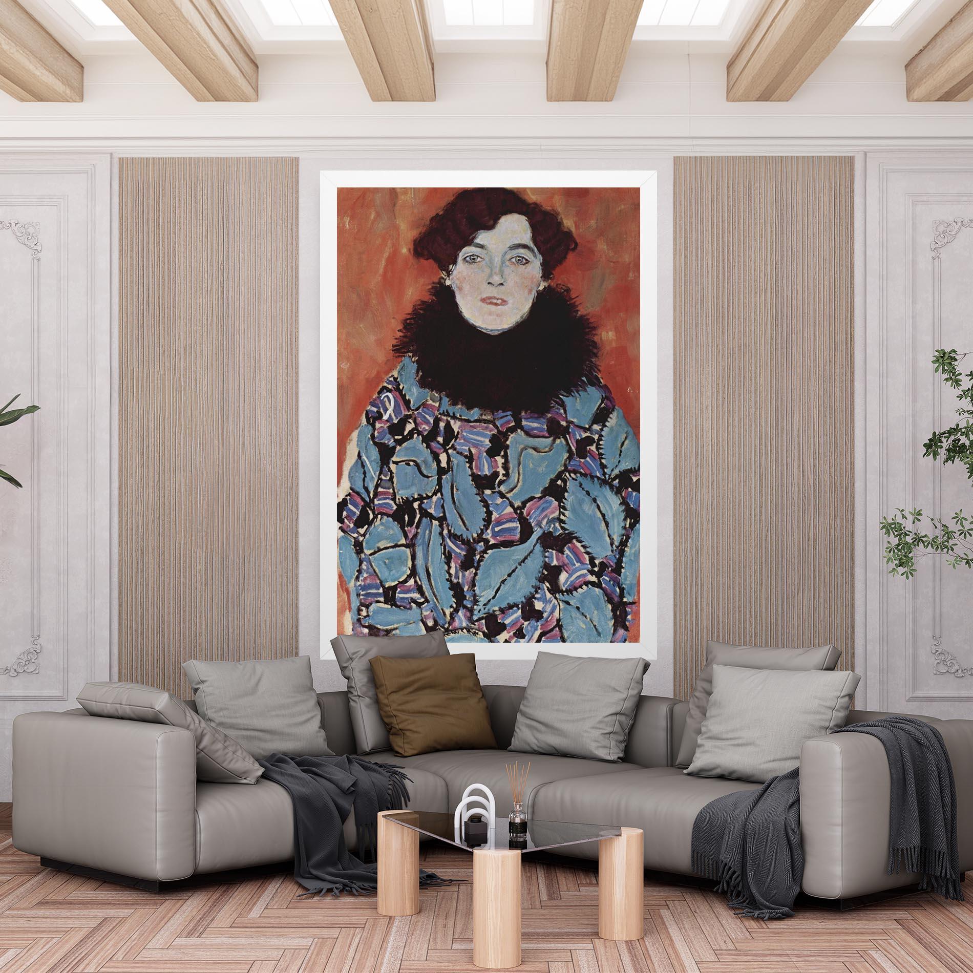 Leinwandbild Gustav Klimt Art mockup 6