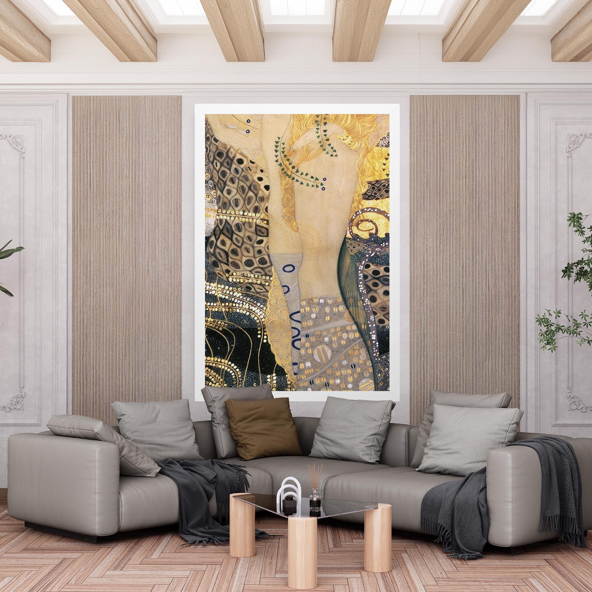 Leinwandbild Gustav Klimt Paint mockup 6