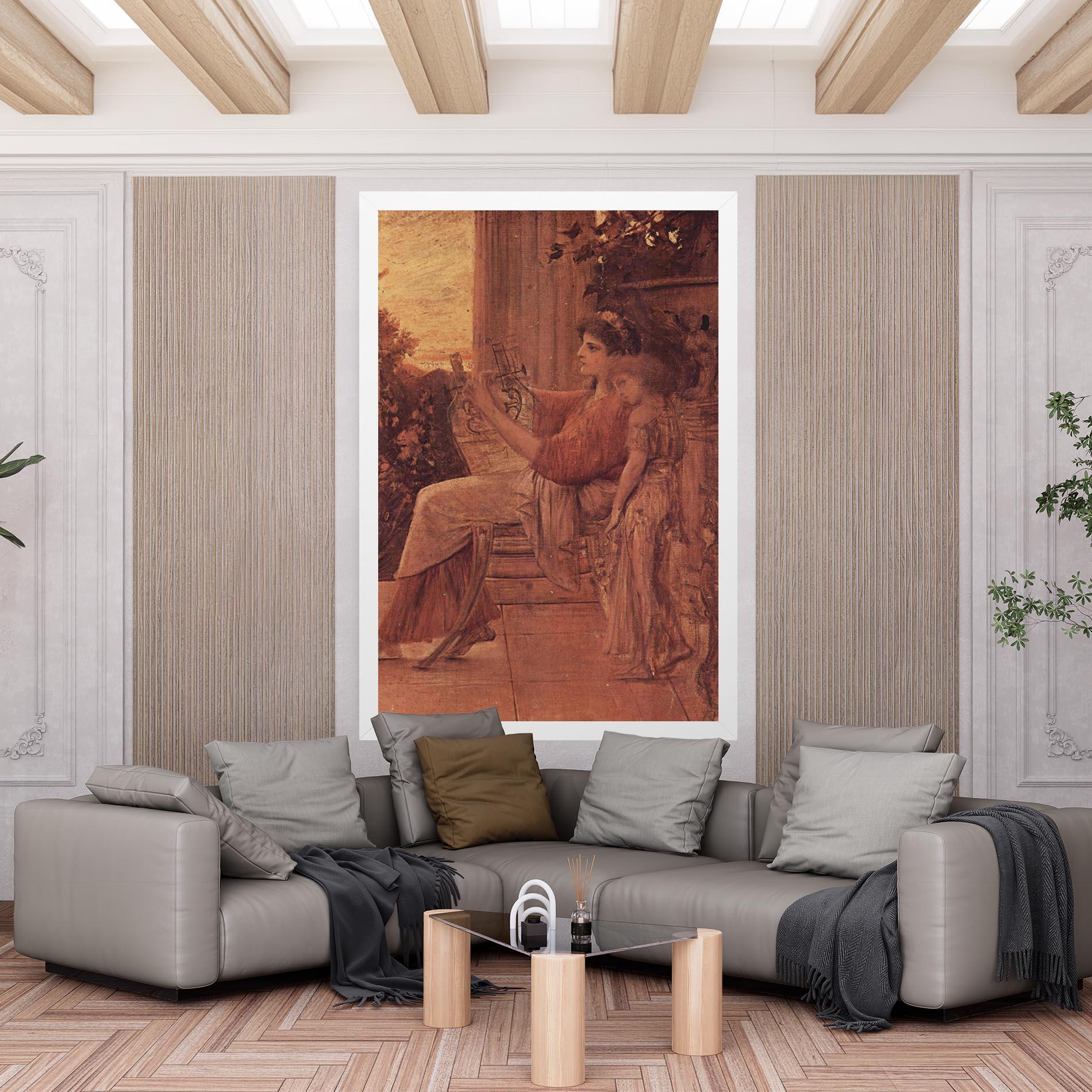 Leinwandbild Gustav Klimt Painting mockup 6