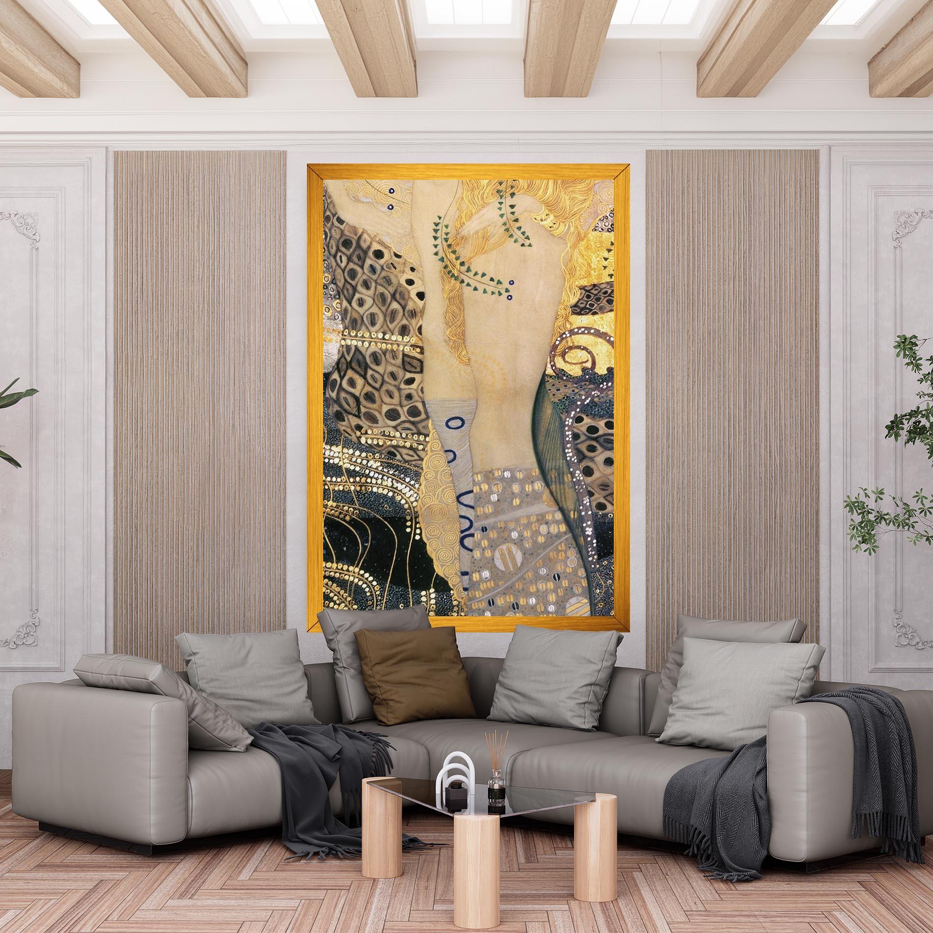Leinwandbild Gustav Klimt Paint mockup 6