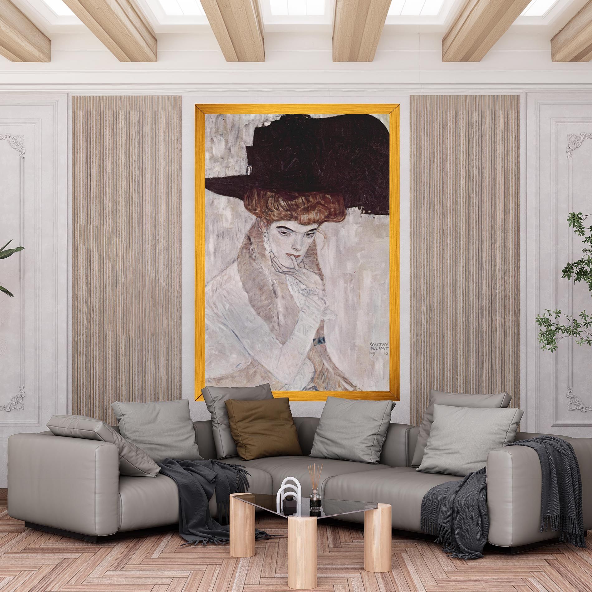 Klimt Woman mockup 6