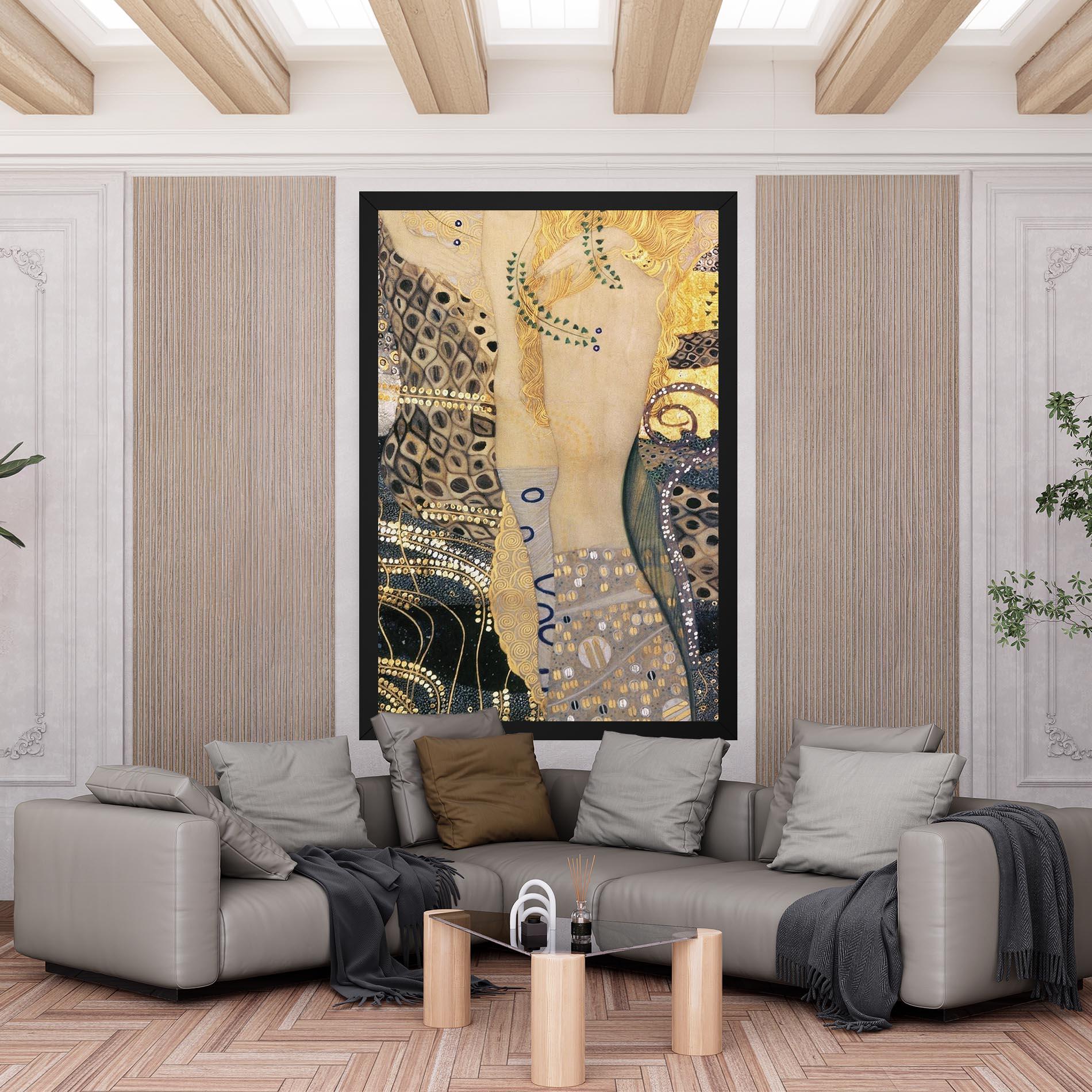 Leinwandbild Gustav Klimt Paint mockup 6