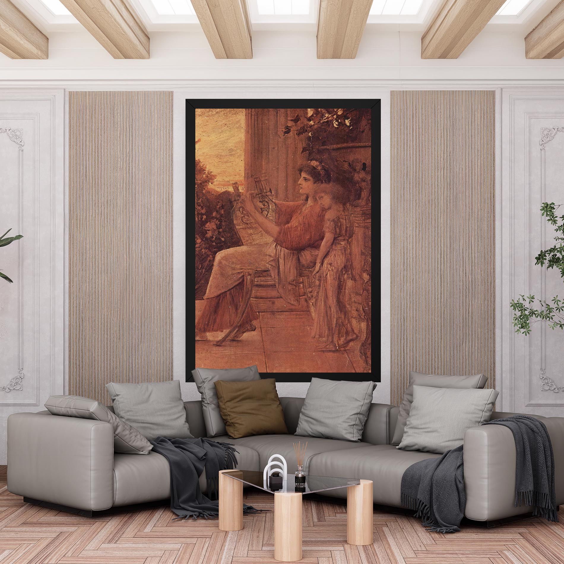Gustav Klimt Painting mockup 6