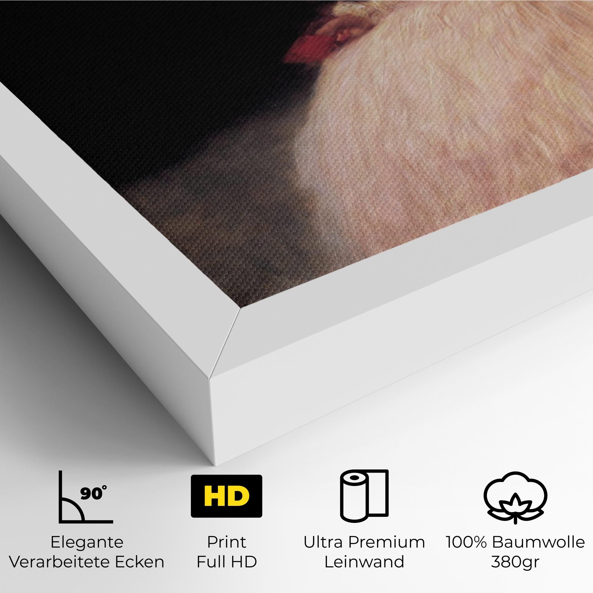 Gustav Klimt Pink Dress mockup 4