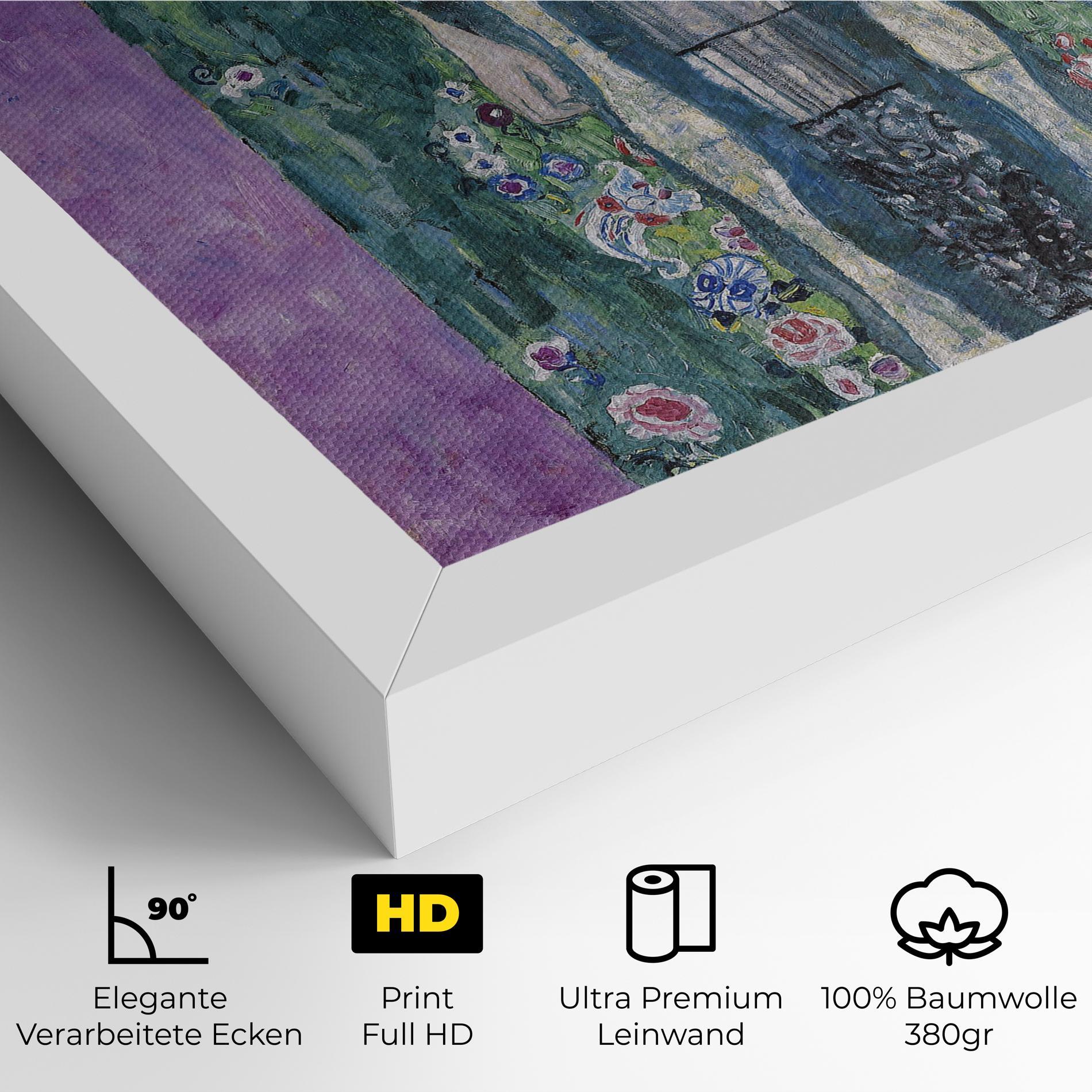 Leinwandbild Portrait Of Adele Bloch mockup 4