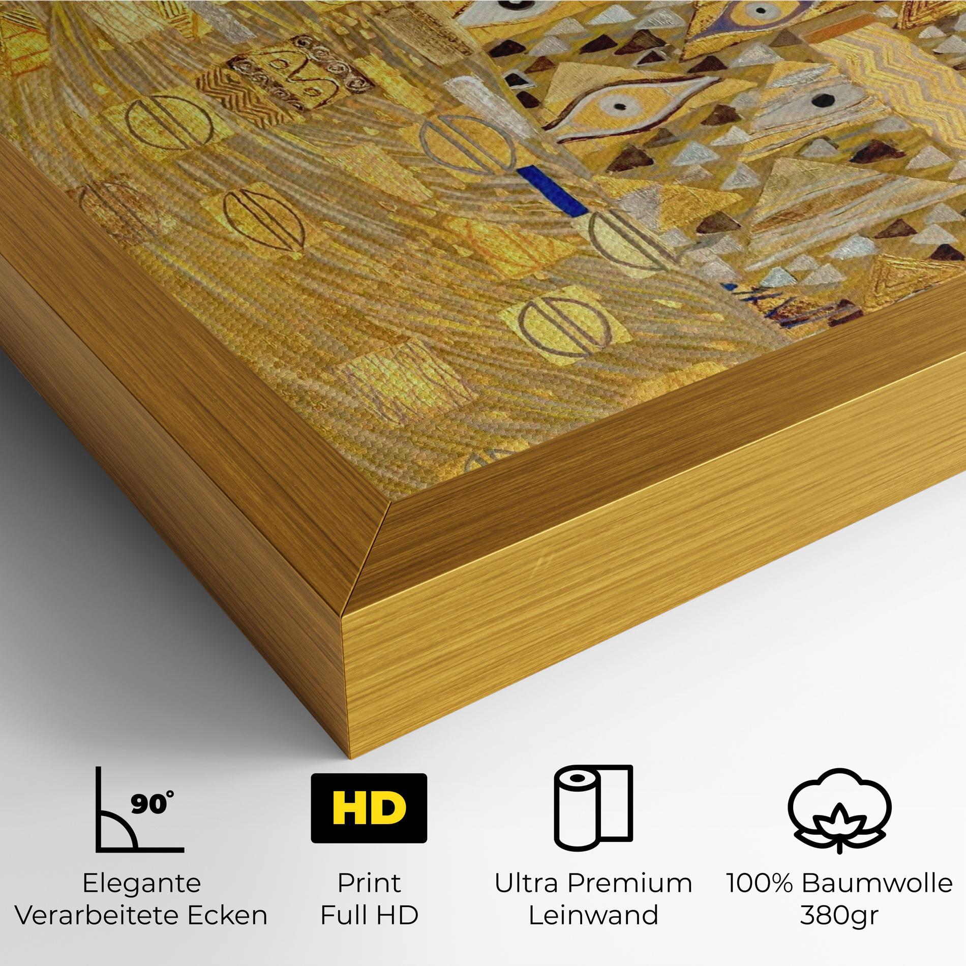 Leinwandbild Adele Bloch Bauer mockup 4