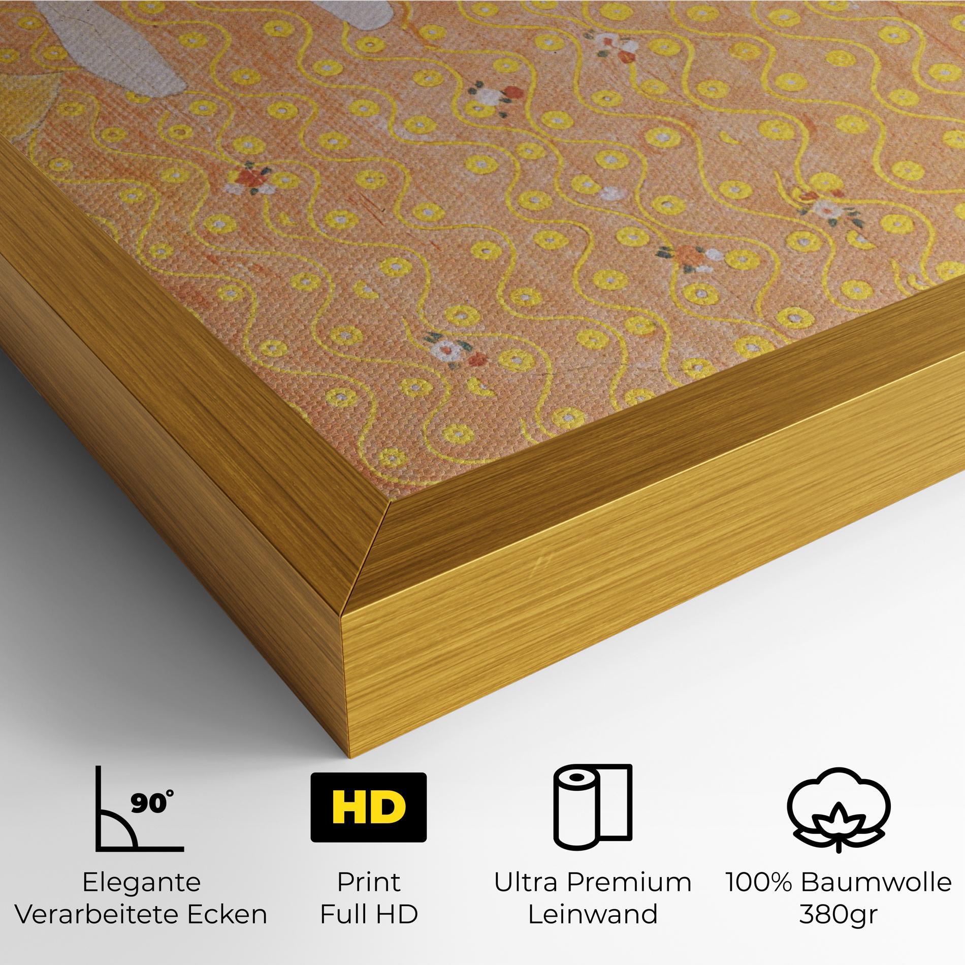 Leinwandbild Beethoven Frieze mockup 4