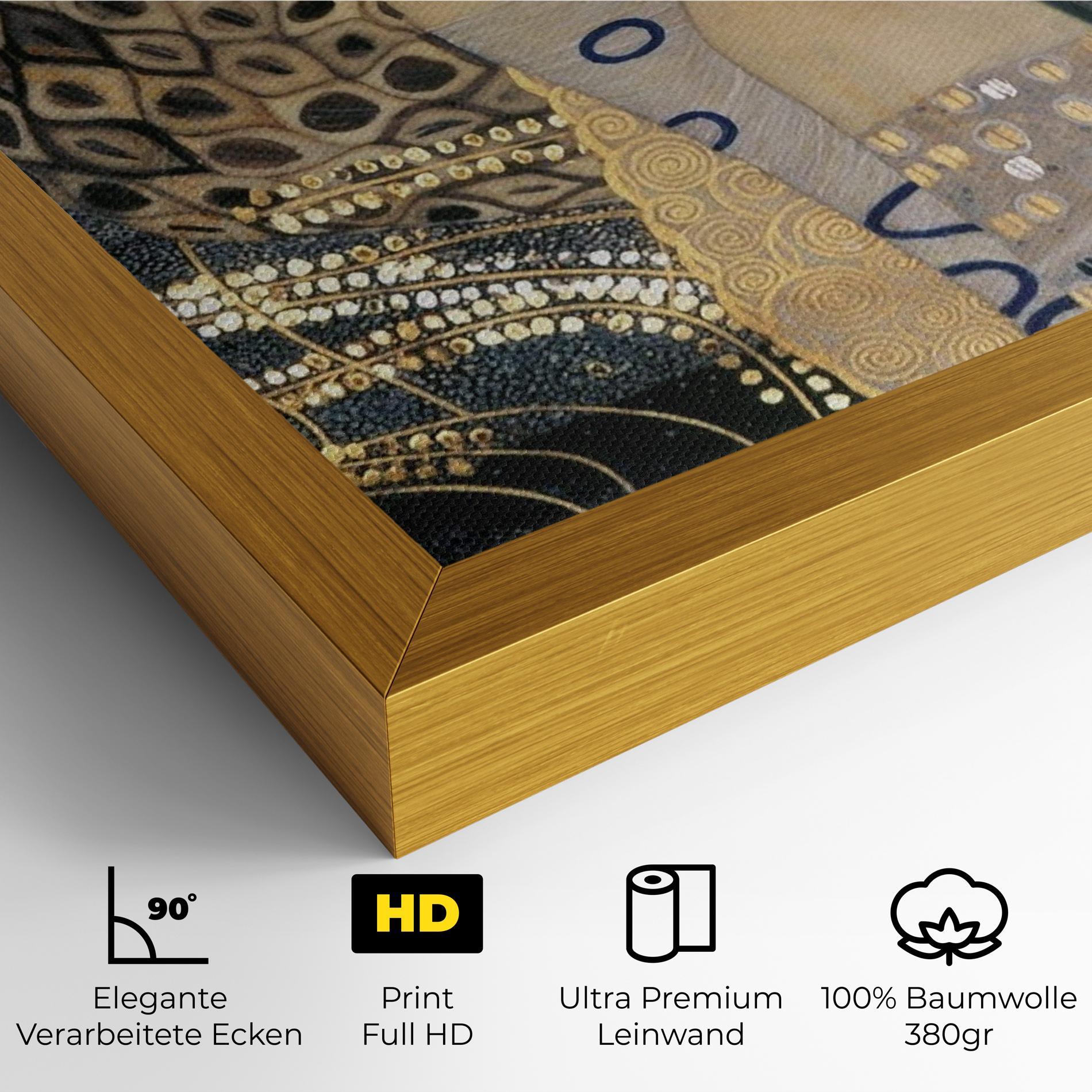 Leinwandbild Gustav Klimt Paint mockup 4