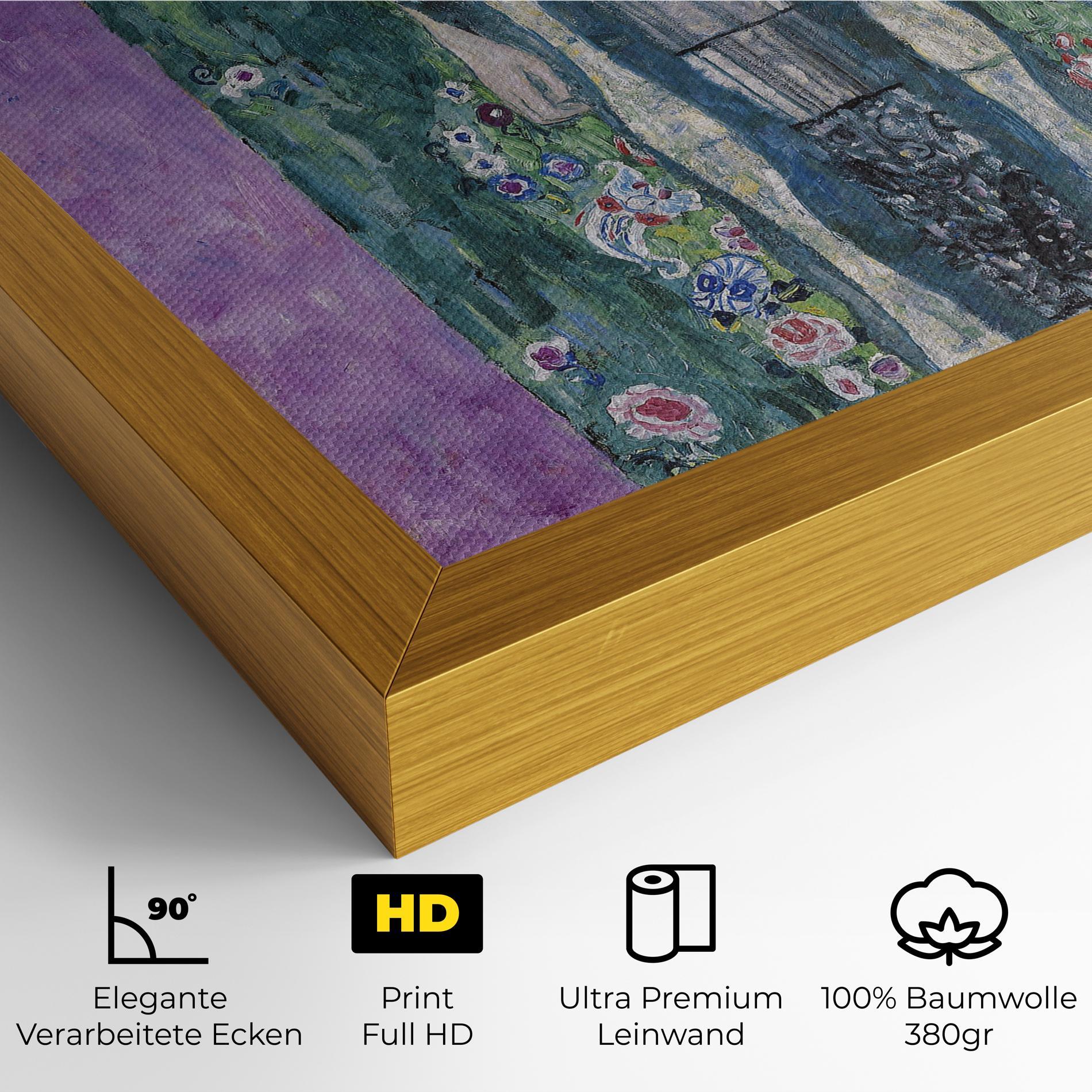 Leinwandbild Portrait Of Adele Bloch mockup 4