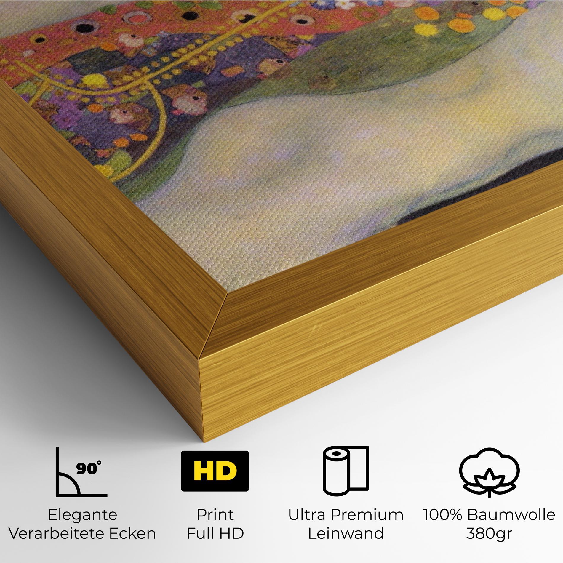 Leinwandbild Water Serpents II mockup 4