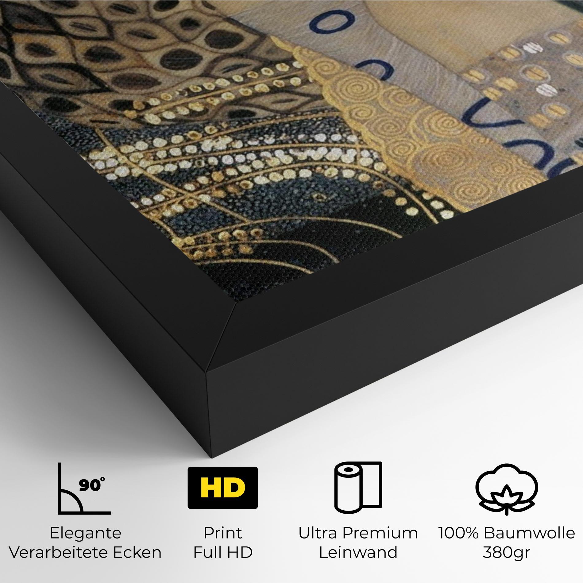 Leinwandbild Gustav Klimt Paint mockup 4