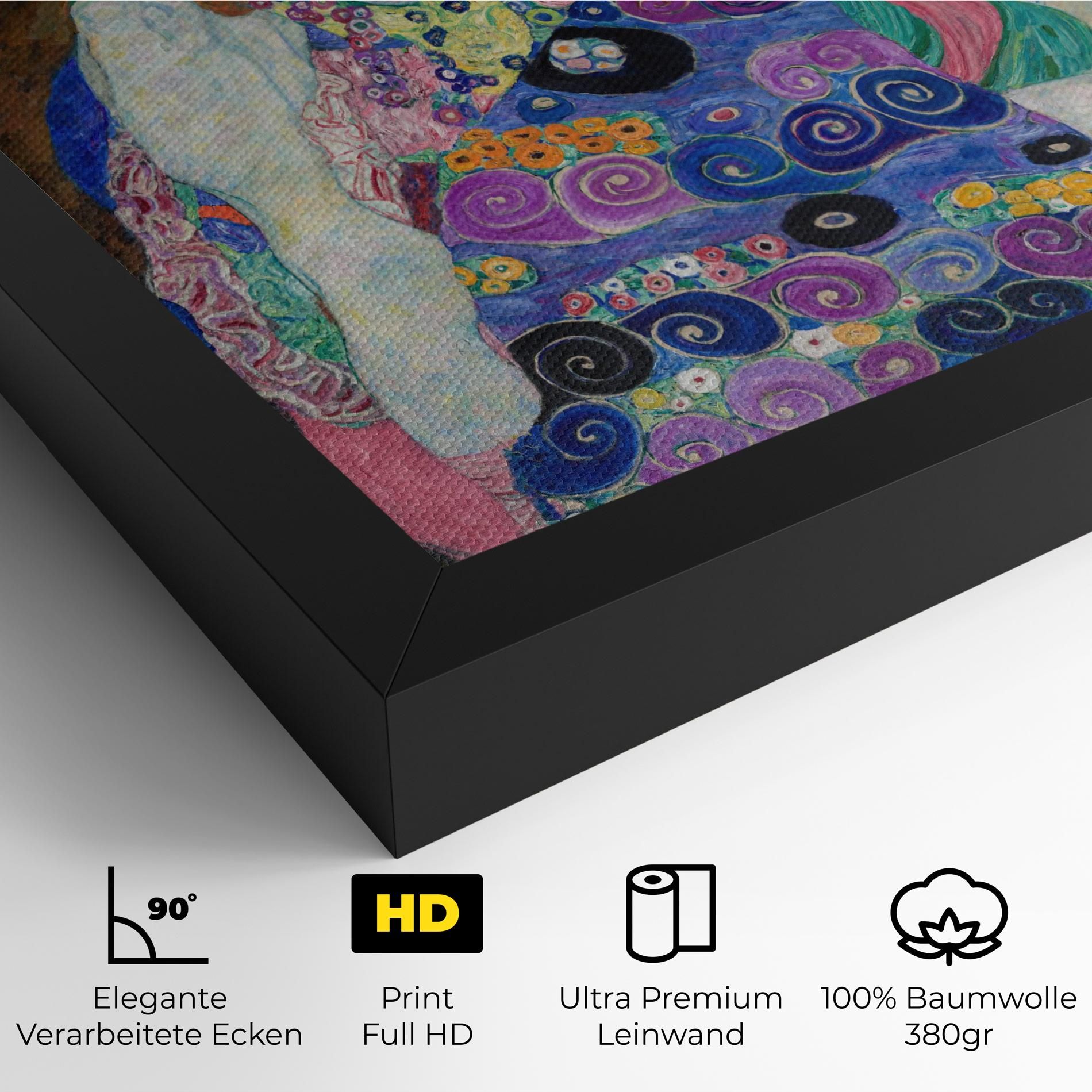 Klimt Die Jungfrau mockup 4