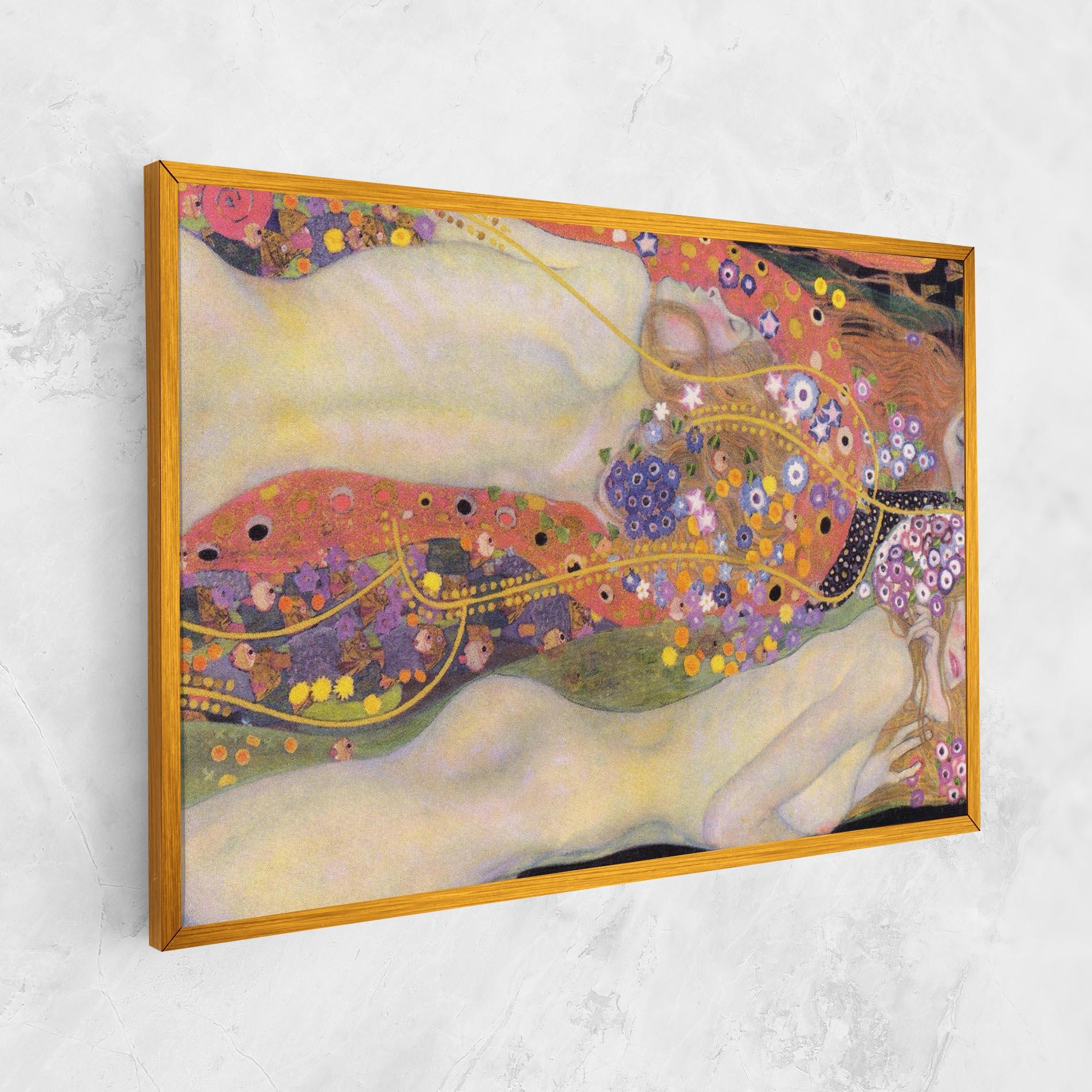 Leinwandbild Water Serpents II mockup 1