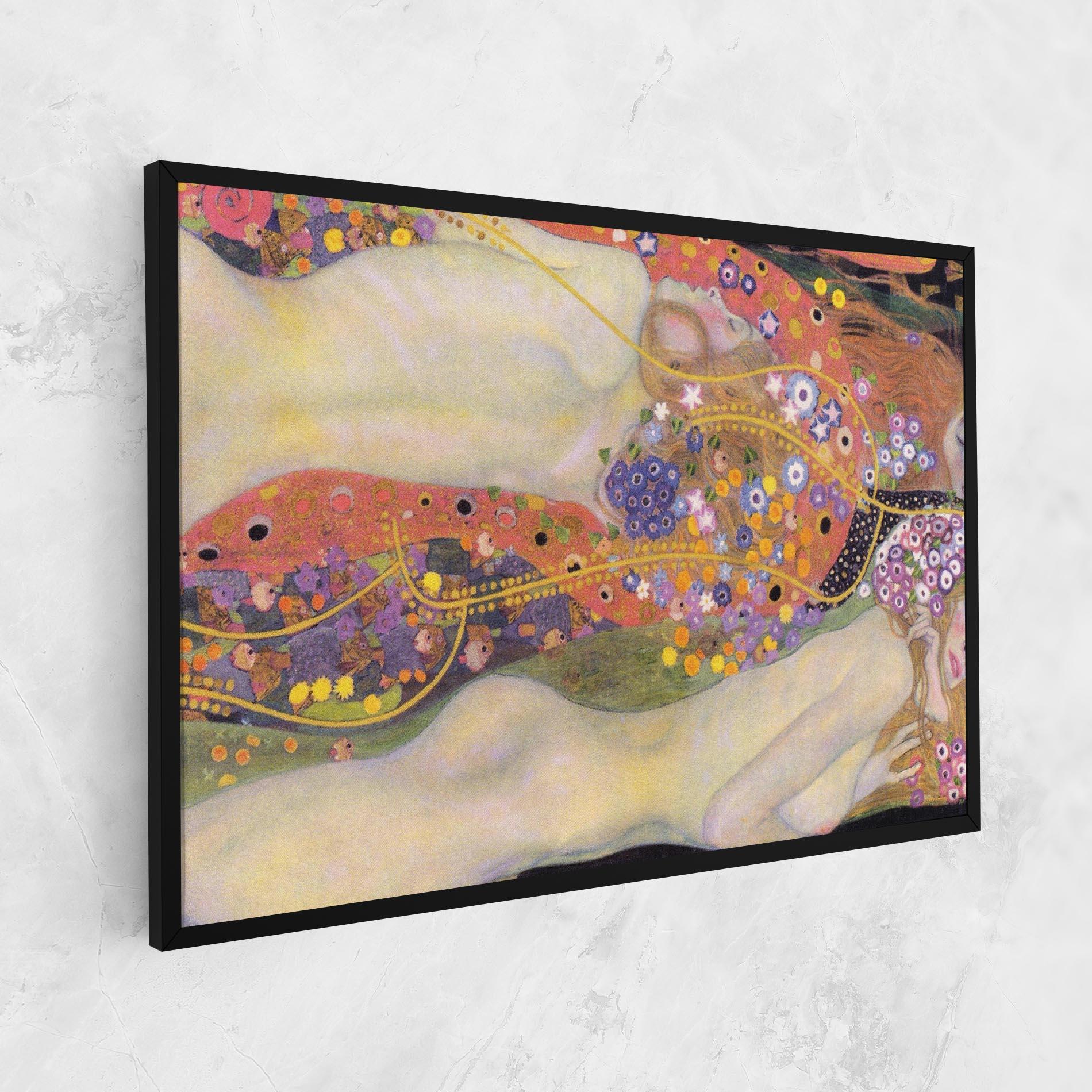 Leinwandbild Water Serpents II mockup 1