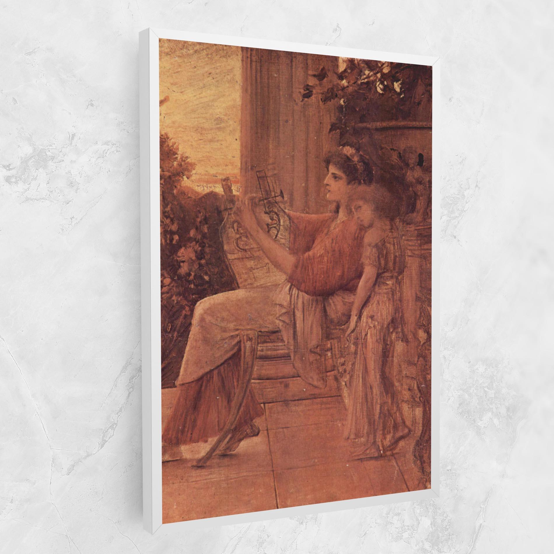 Leinwandbild Gustav Klimt Painting mockup 1