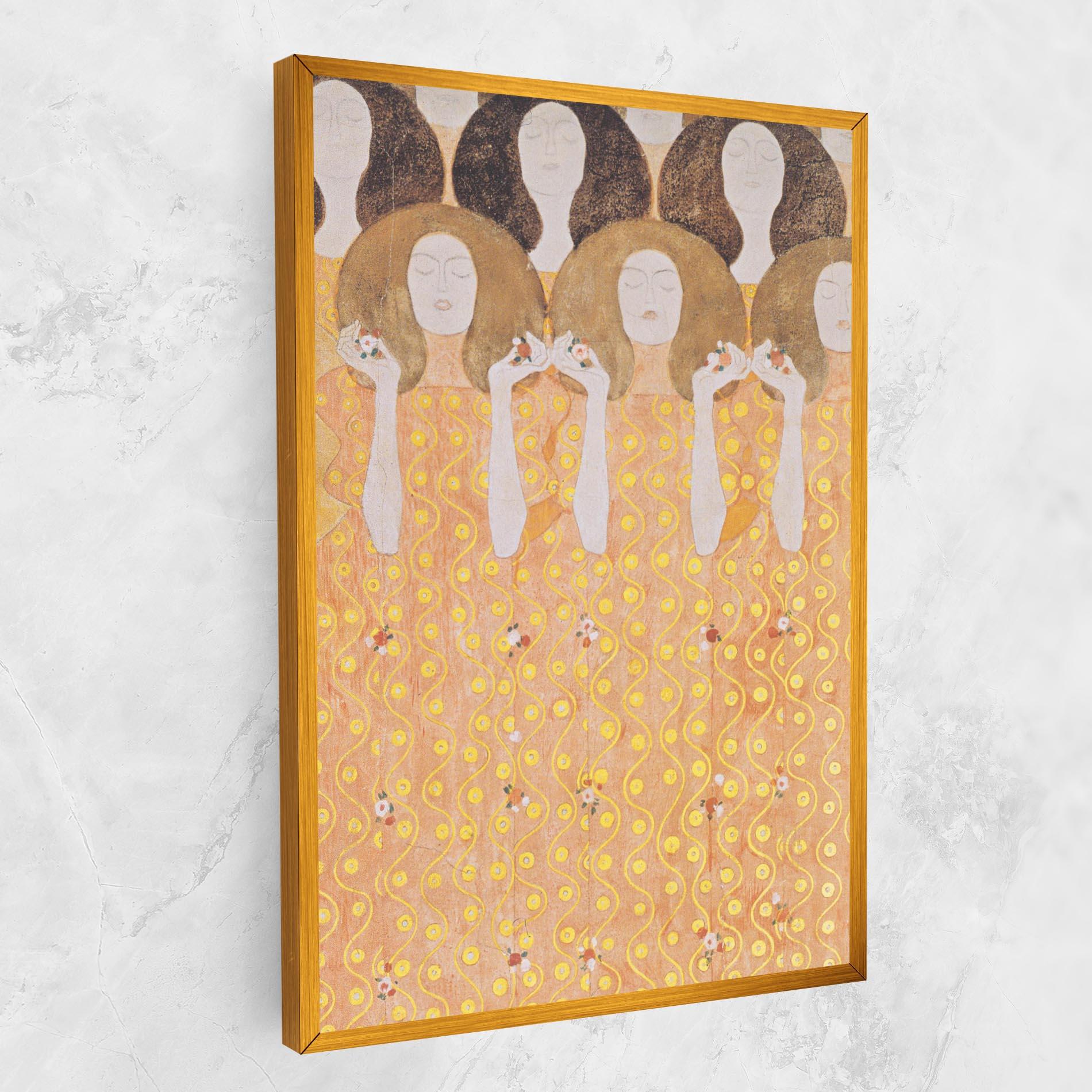 Leinwandbild Beethoven Frieze mockup 1