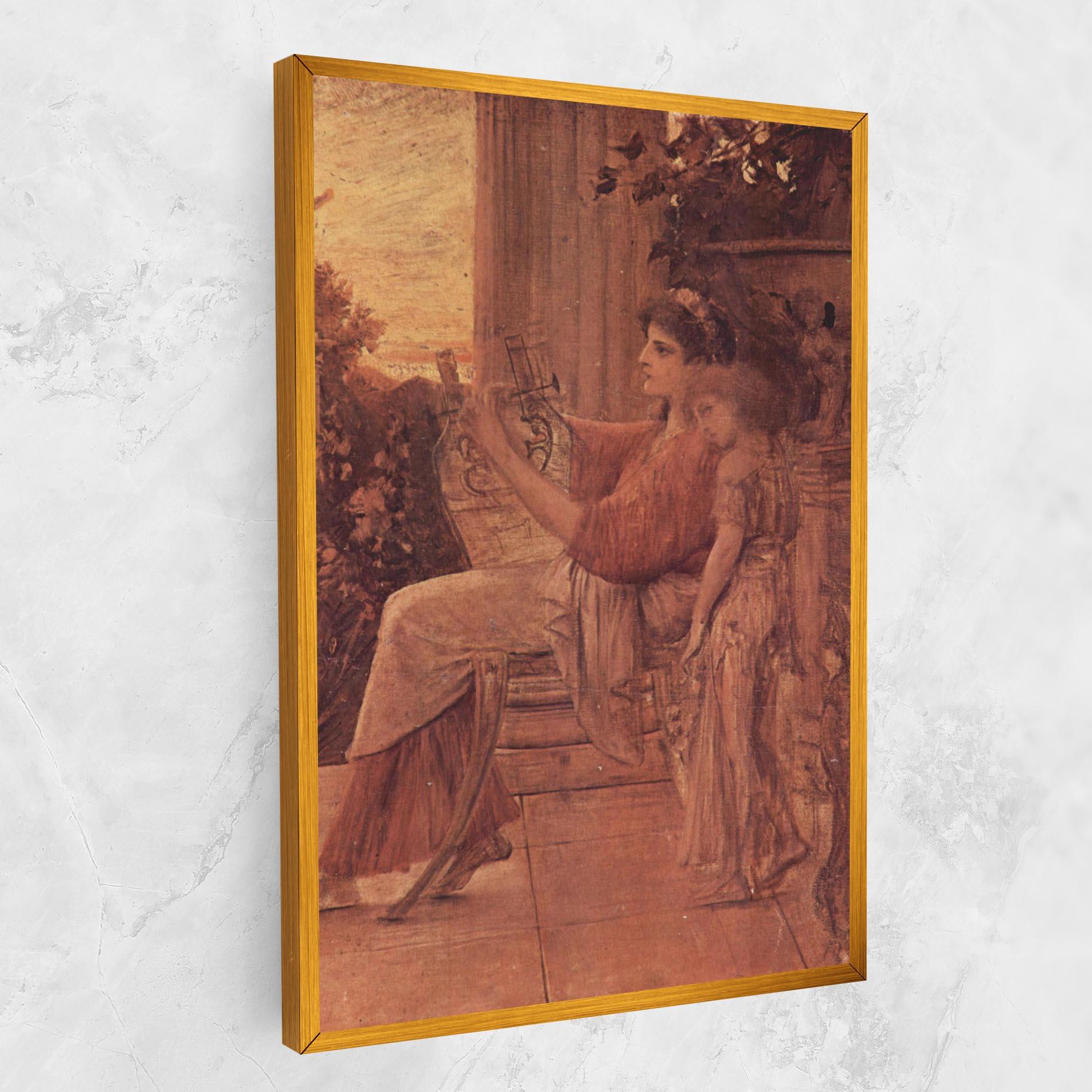 Leinwandbild Gustav Klimt Painting mockup 1