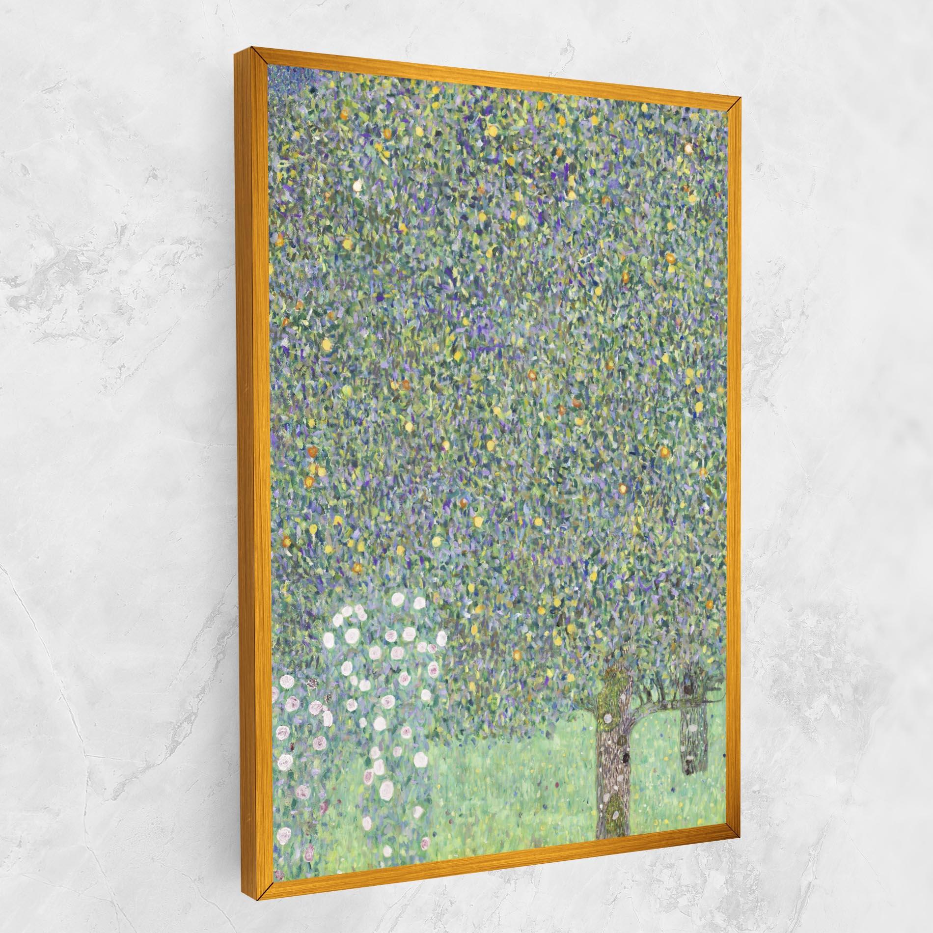 Leinwandbild Rosebushes mockup 1