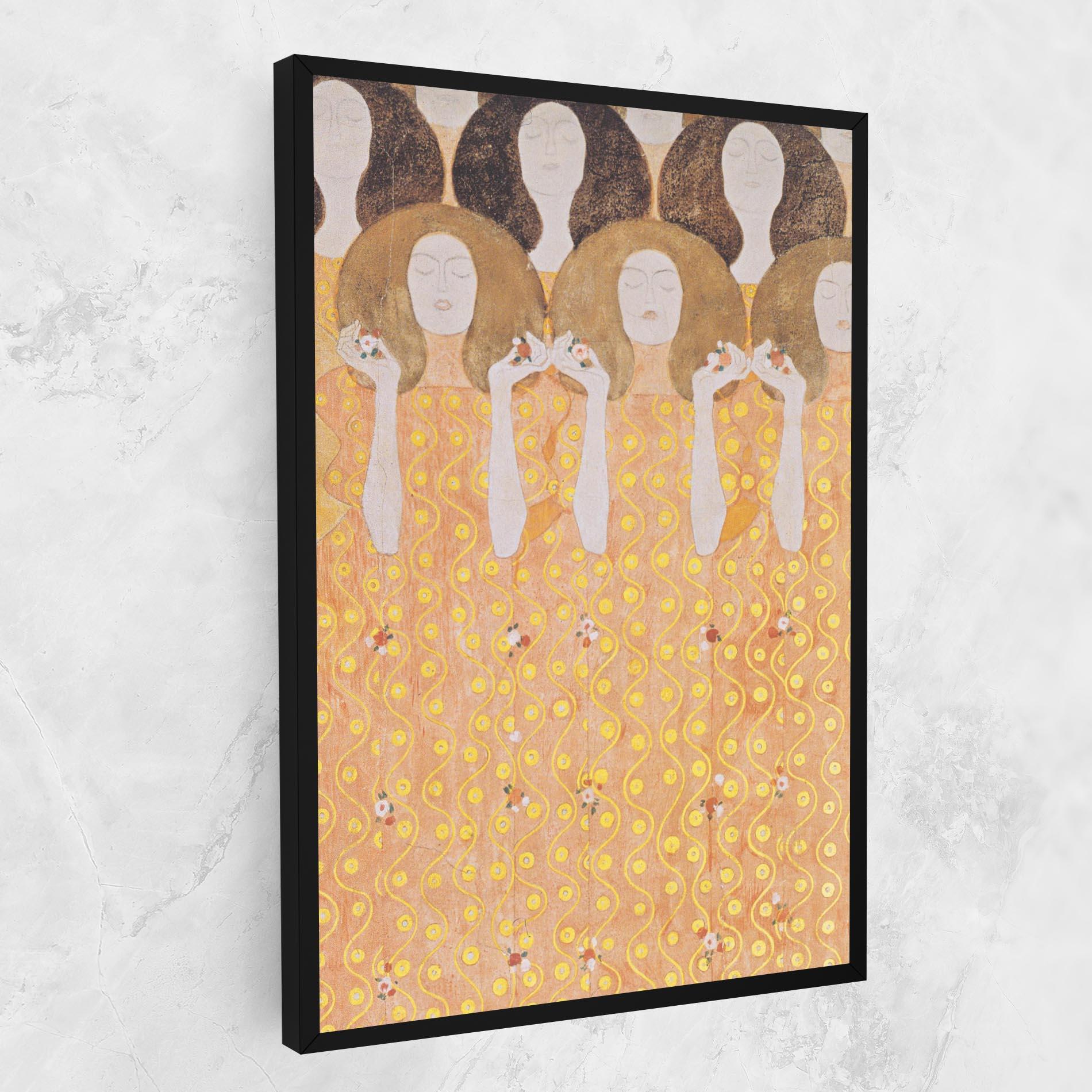 Leinwandbild Beethoven Frieze mockup 1