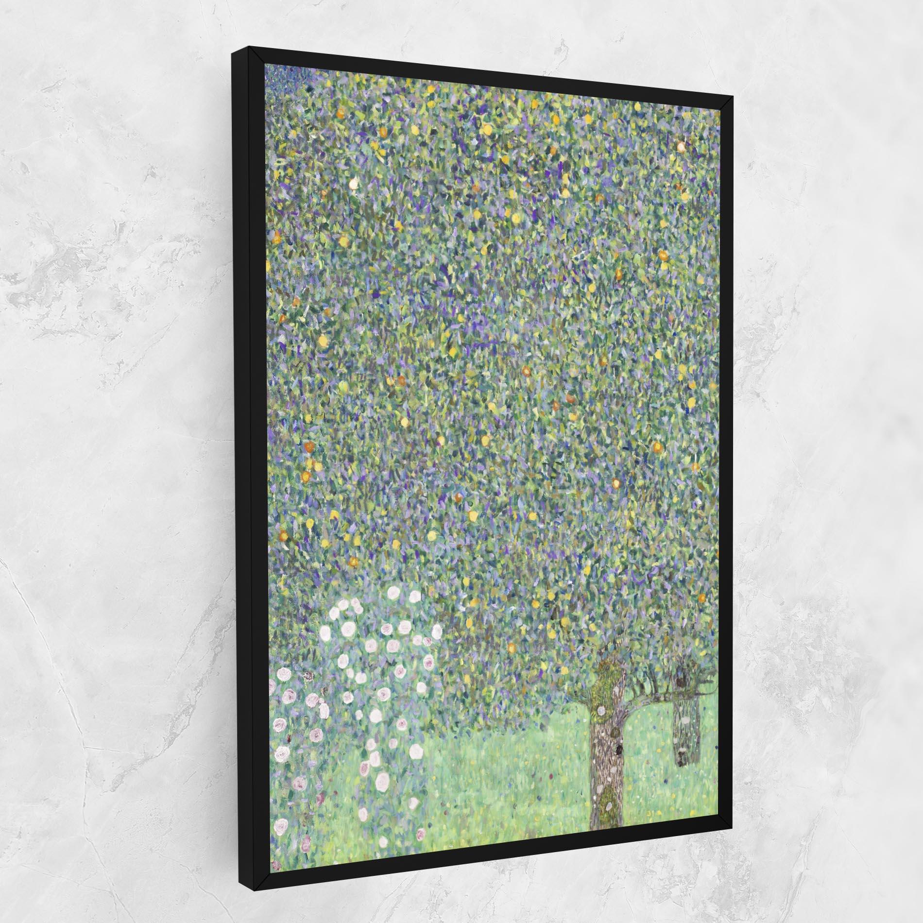 Leinwandbild Rosebushes mockup 1