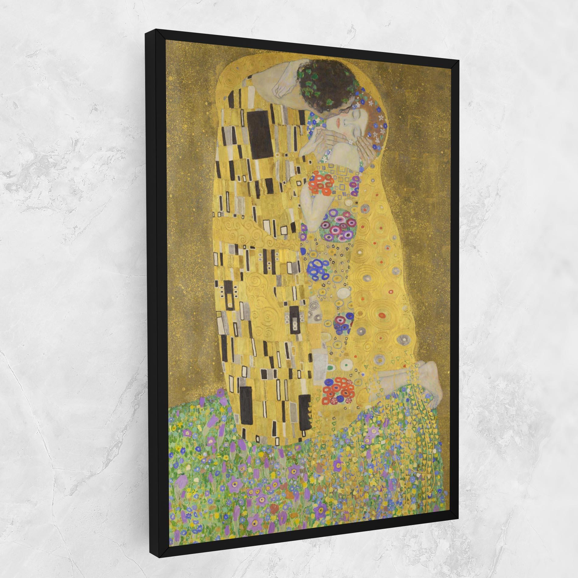 Leinwandbild The Kiss mockup 1