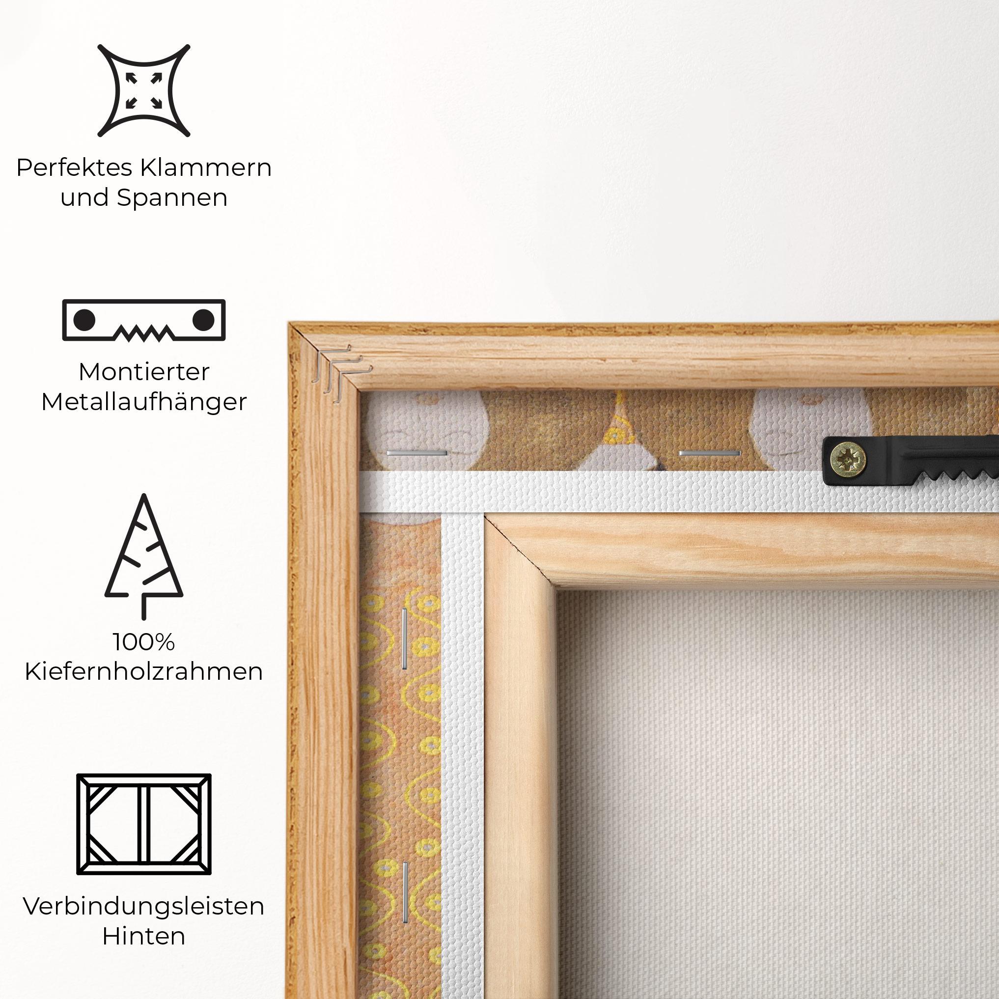 Leinwandbild Beethoven Frieze mockup 5