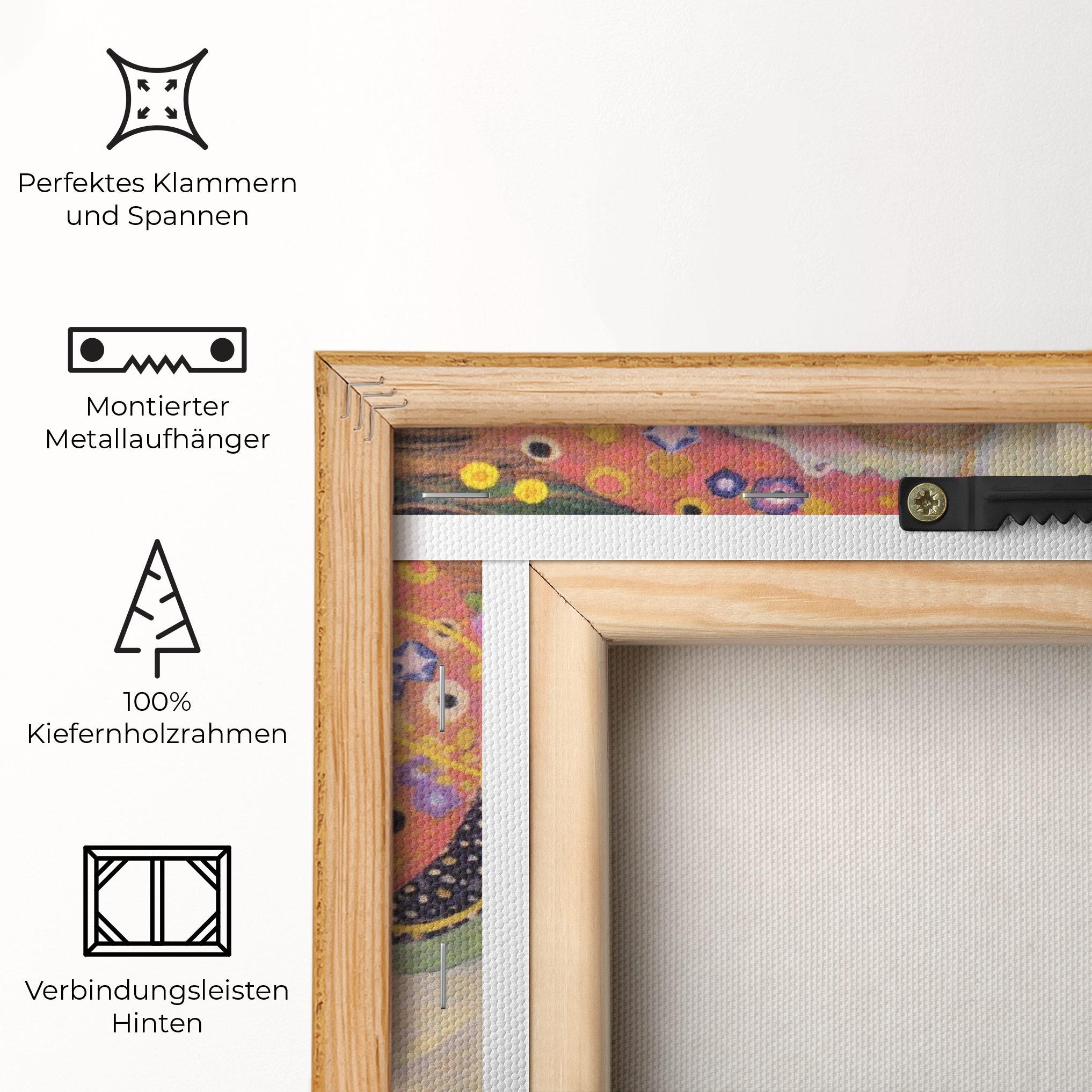 Leinwandbild Water Serpents II mockup 5