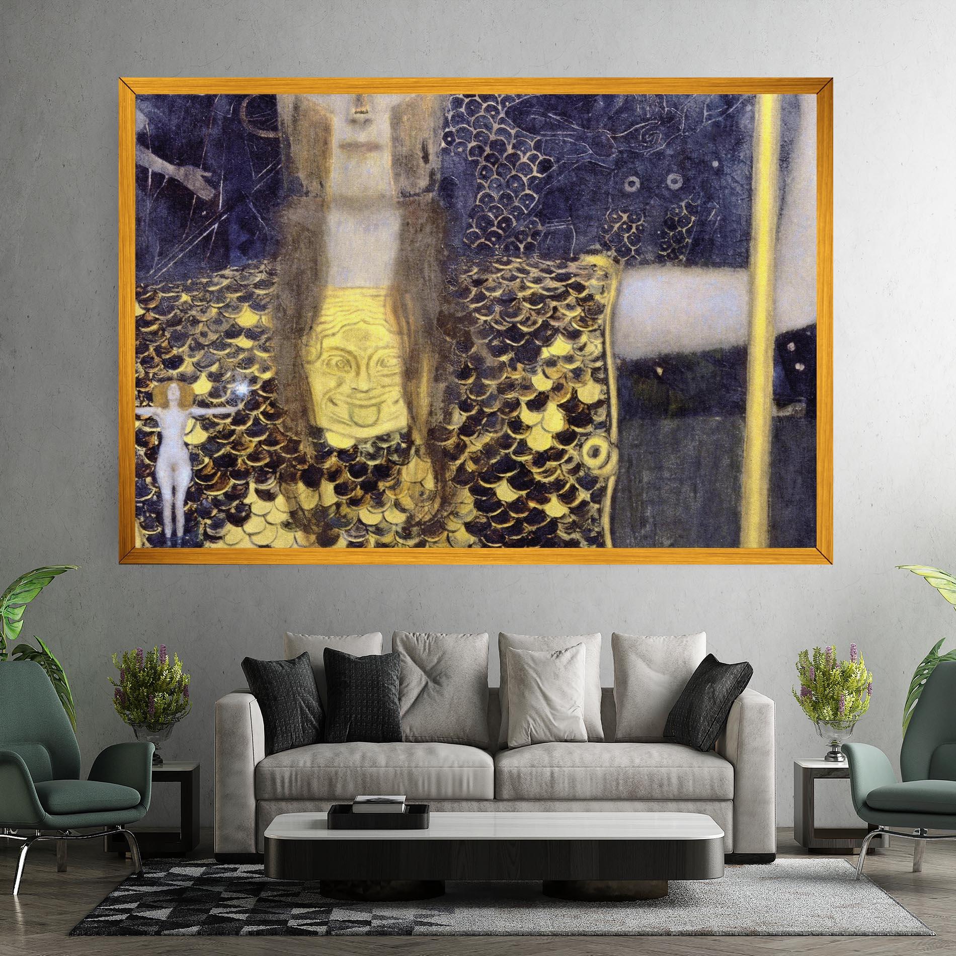 Leinwandbild Pallas Athena mockup 7