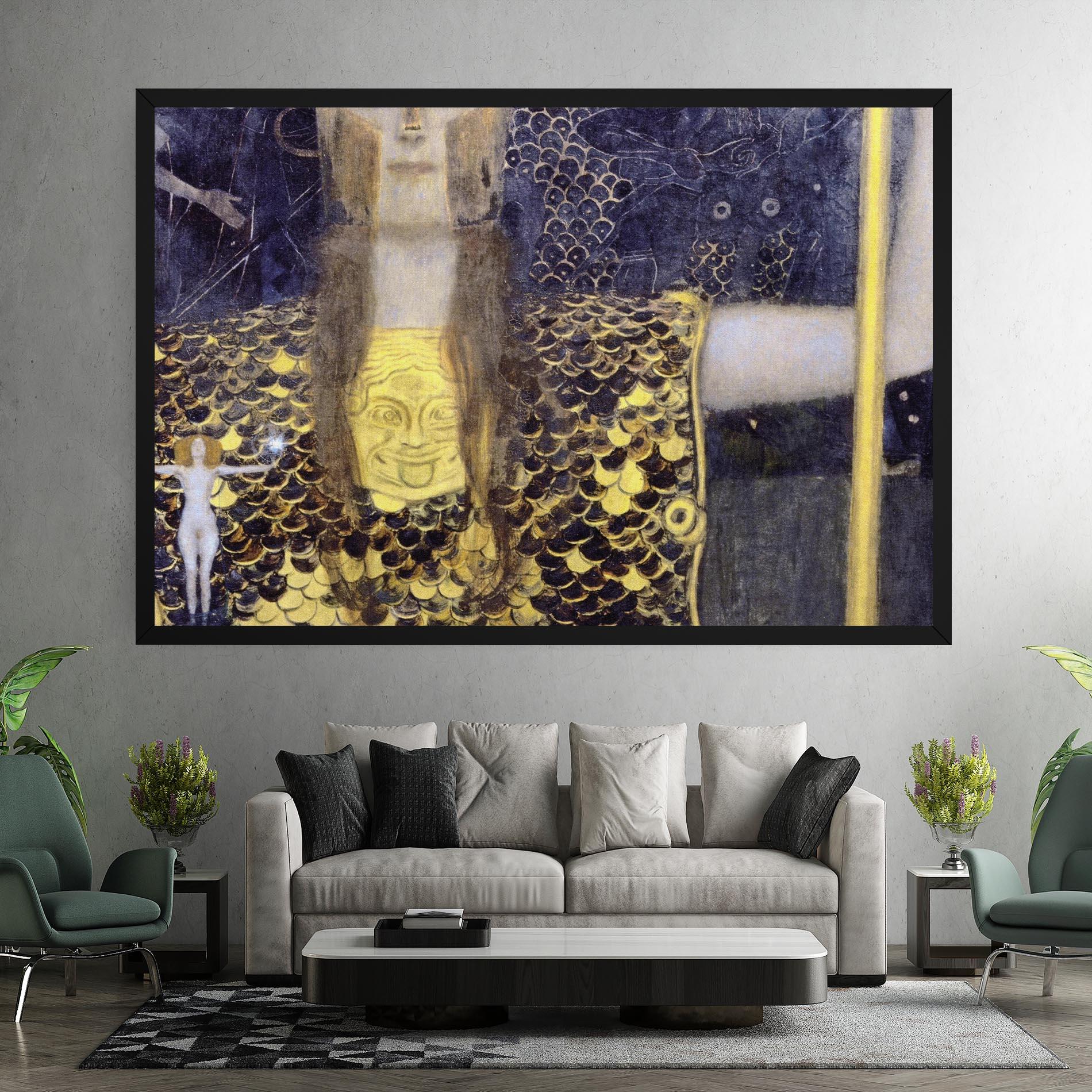 Leinwandbild Pallas Athena mockup 7