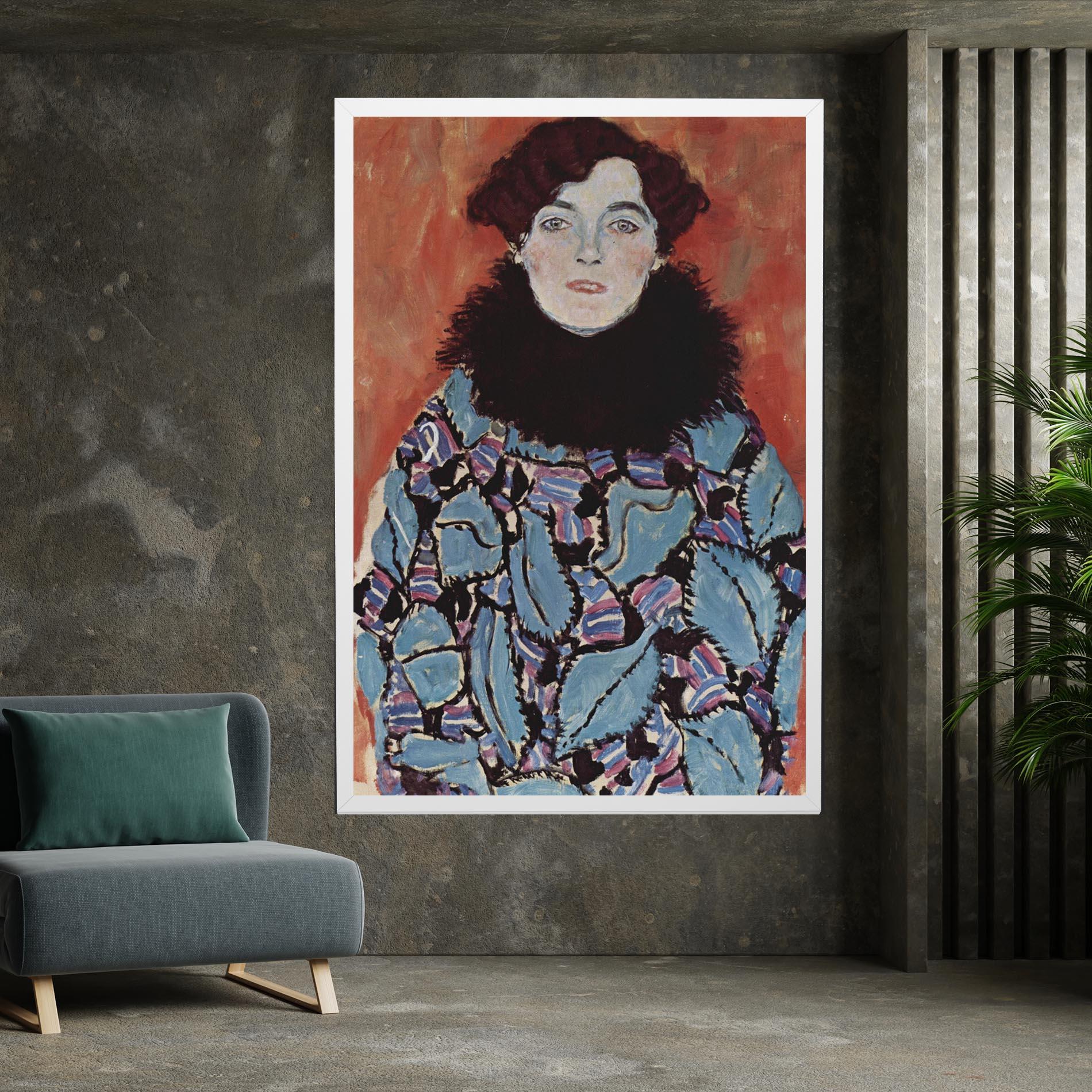 Leinwandbild Gustav Klimt Art mockup 7